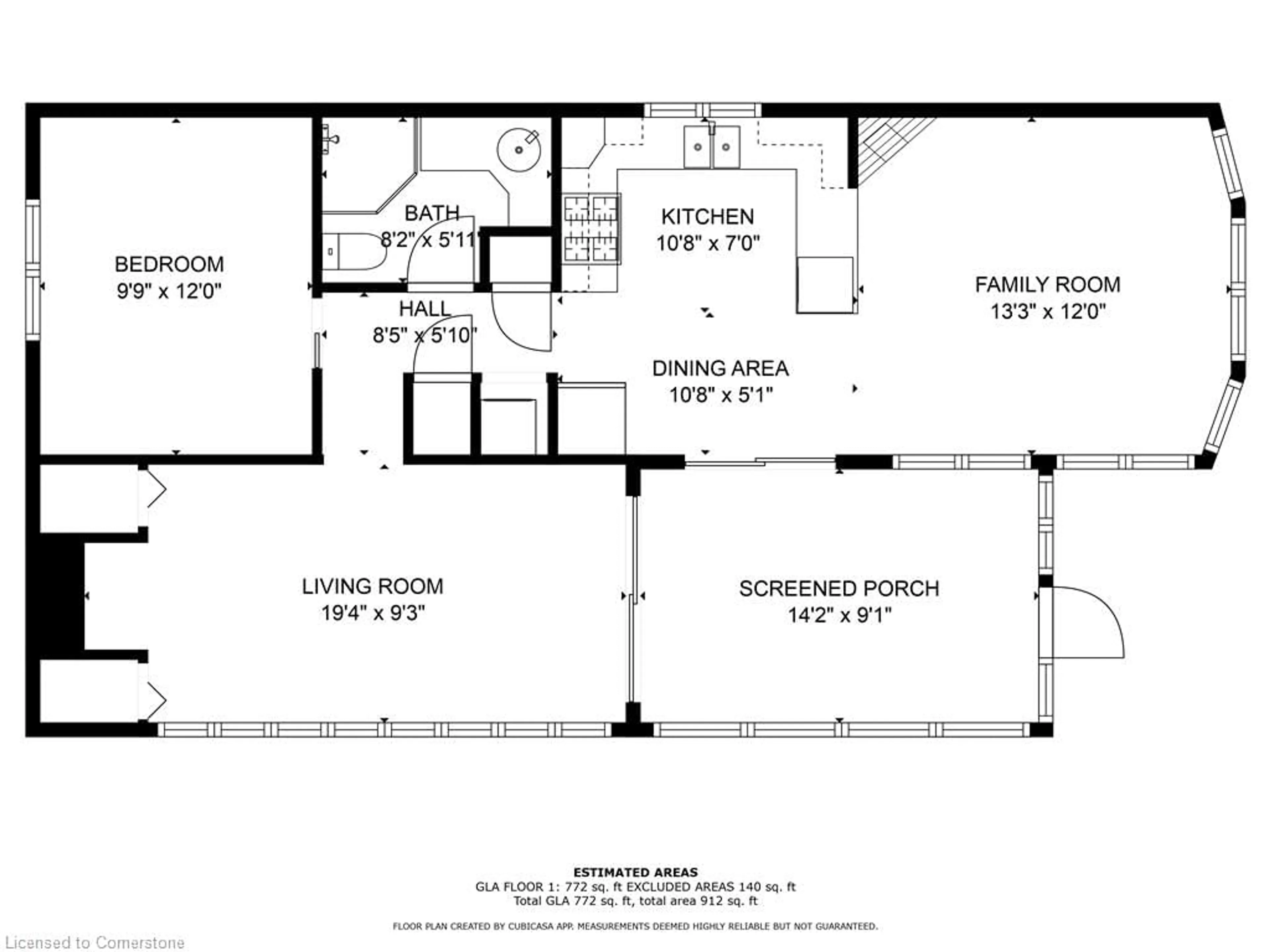 Floor plan for 673 Brant-Waterloo Rd #302, Ayr Ontario N0B 1E0