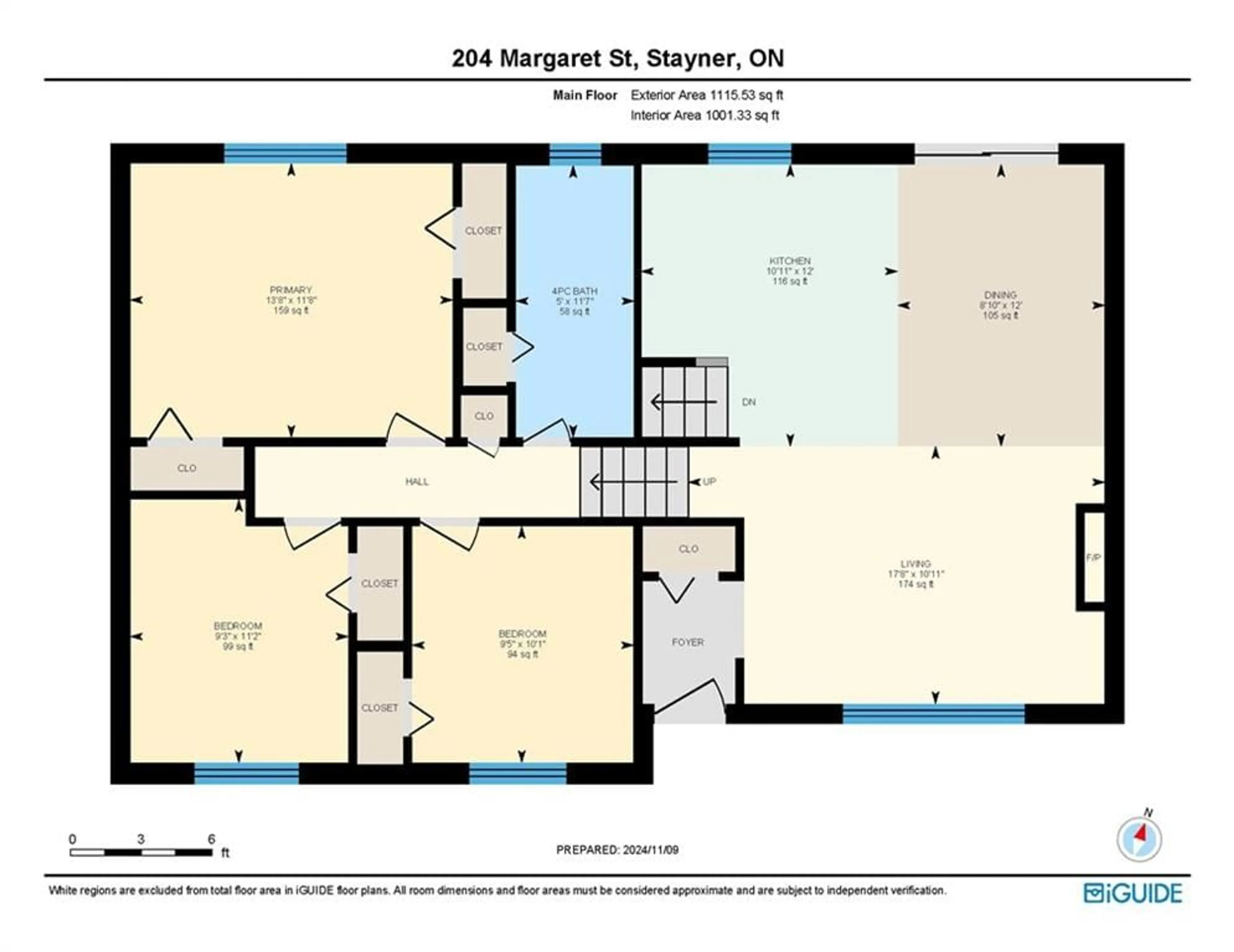 Floor plan for 204 Margaret St, Stayner Ontario L0M 1S0