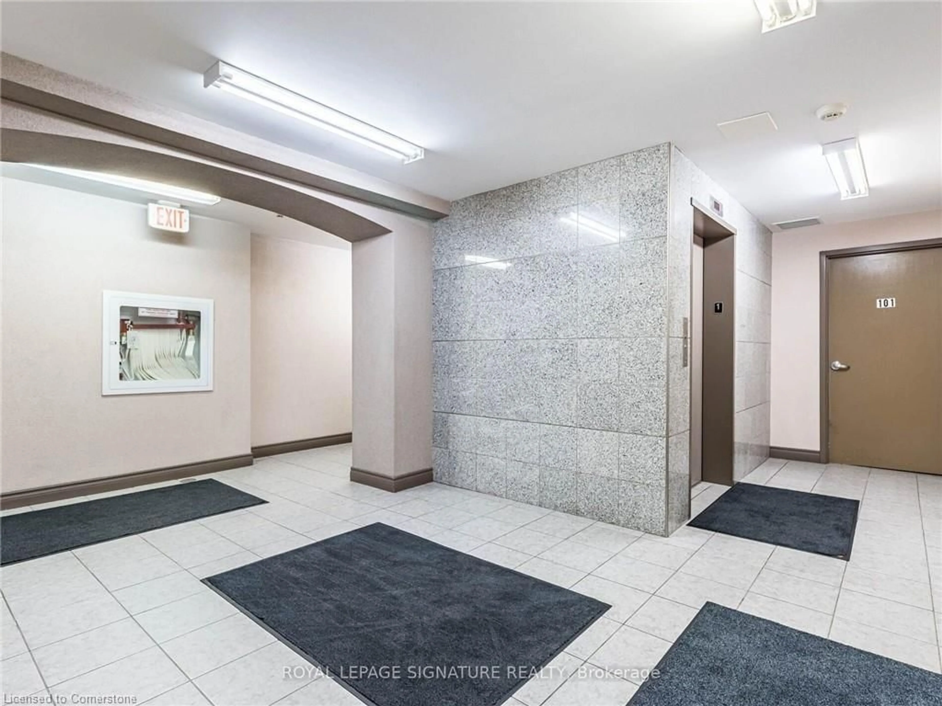 Indoor foyer, unknown floor for 251 Lester St #206, Waterloo Ontario N2L 3W6