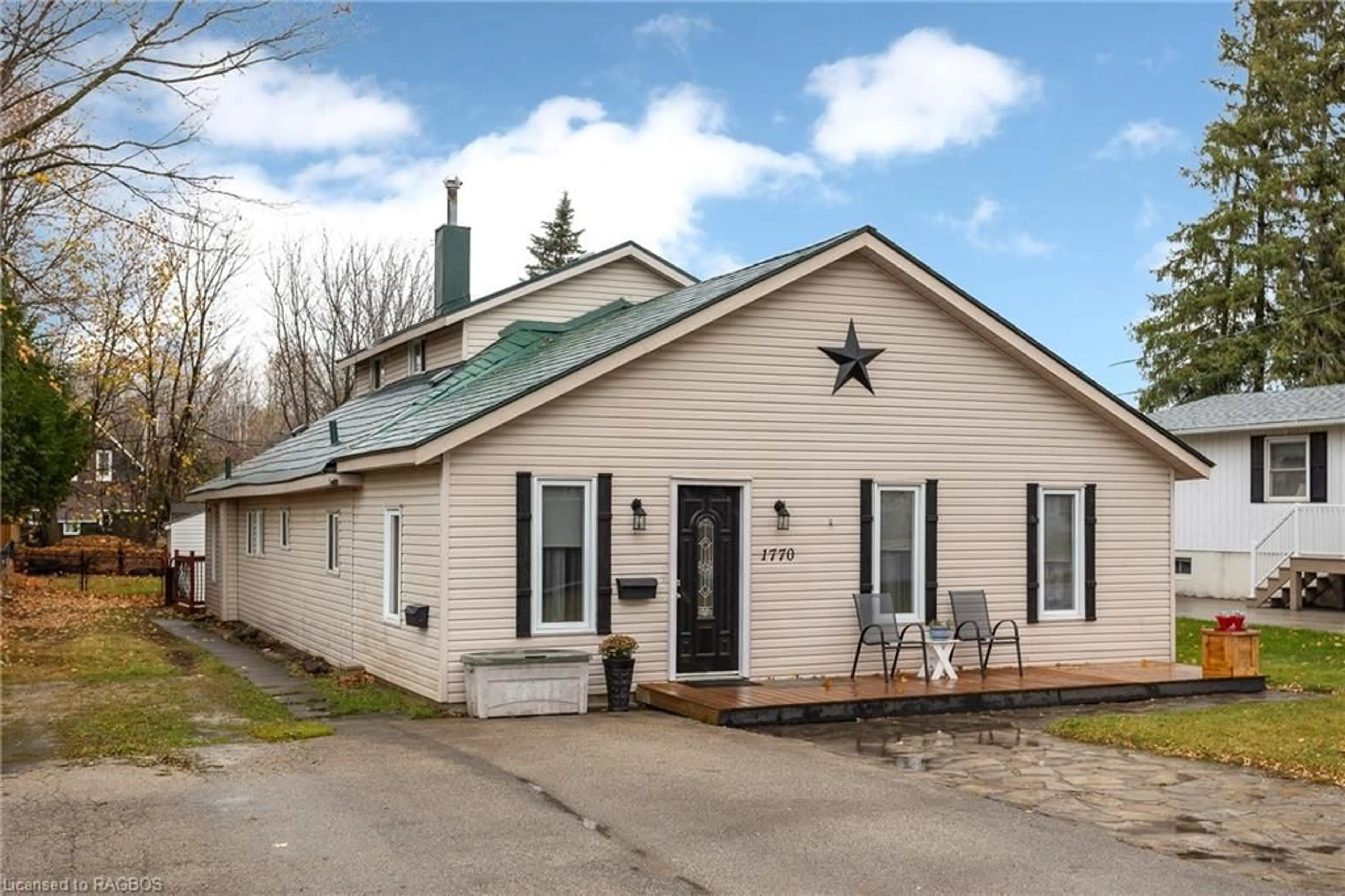 Frontside or backside of a home, cottage for 1770 9th Ave, Owen Sound Ontario N4K 3G6