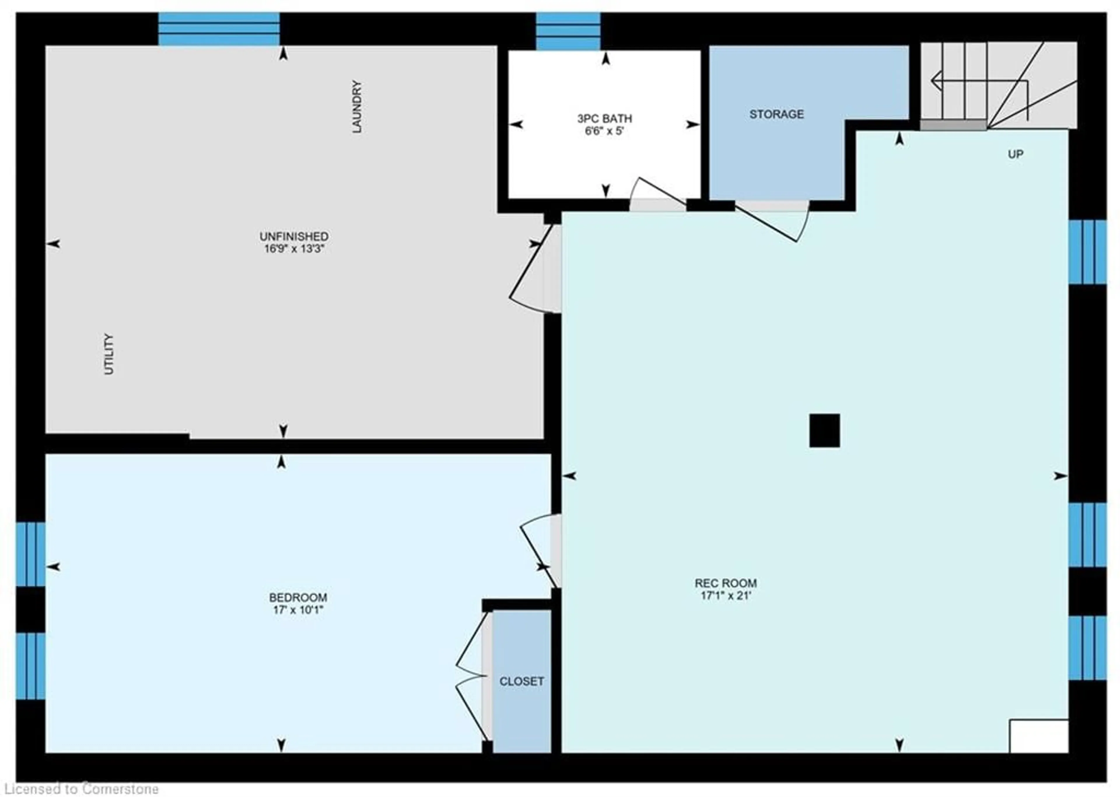 Floor plan for 151 Ellis Cres, Waterloo Ontario N2J 2C5