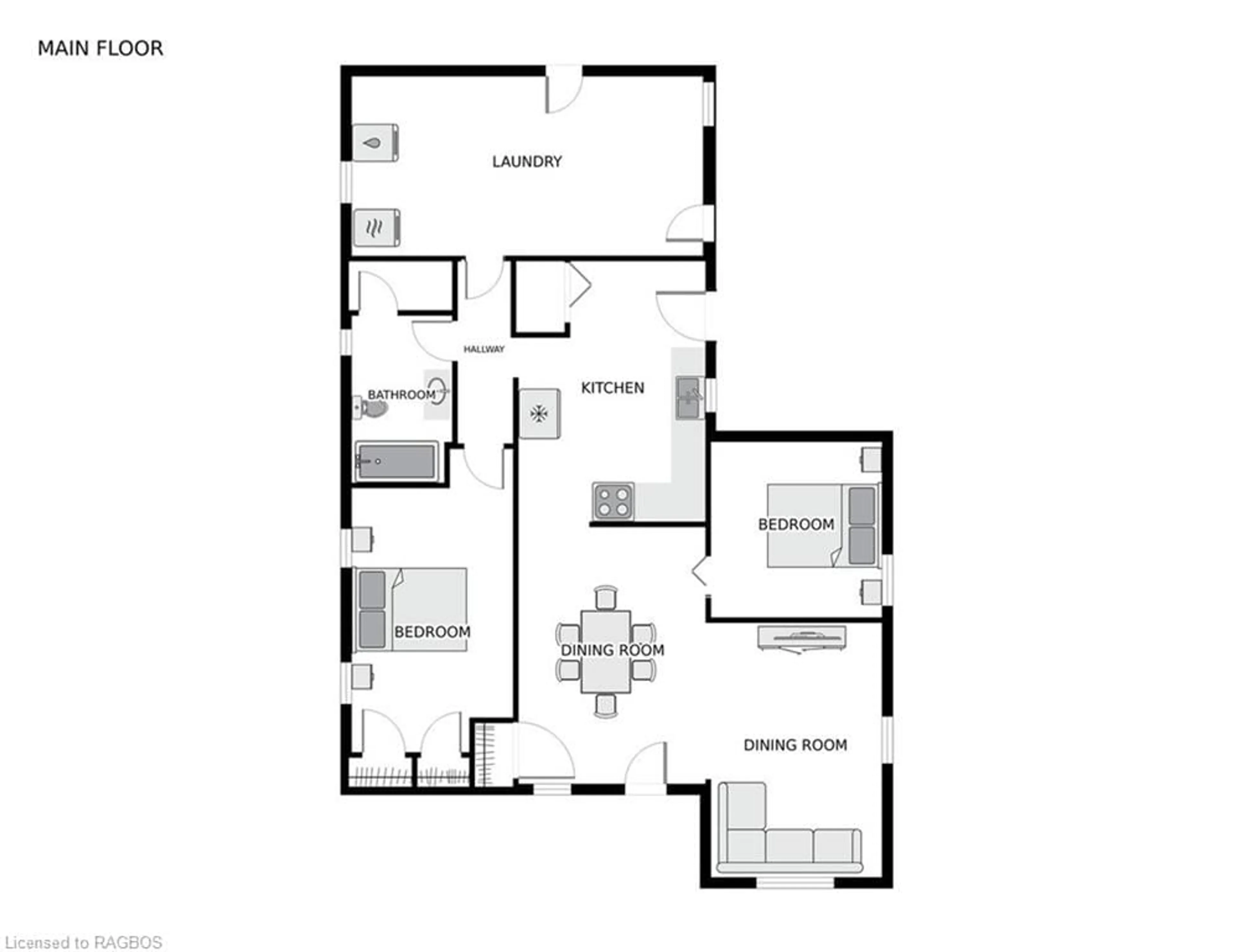 Floor plan for 419 Scott St, Wiarton Ontario N0H 2T0