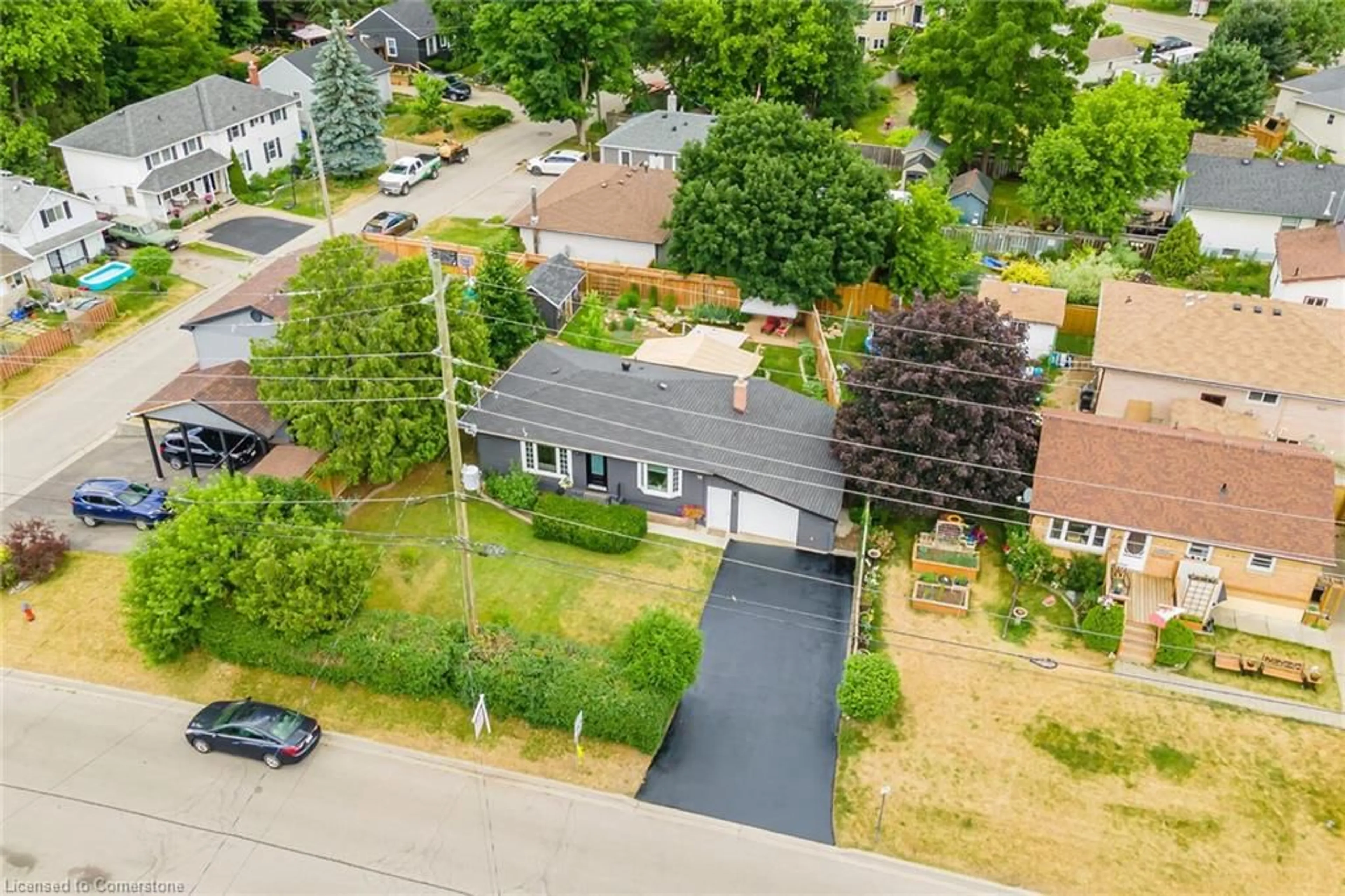 Frontside or backside of a home, the street view for 78 Ewing St, Georgetown Ontario L7G 2R4