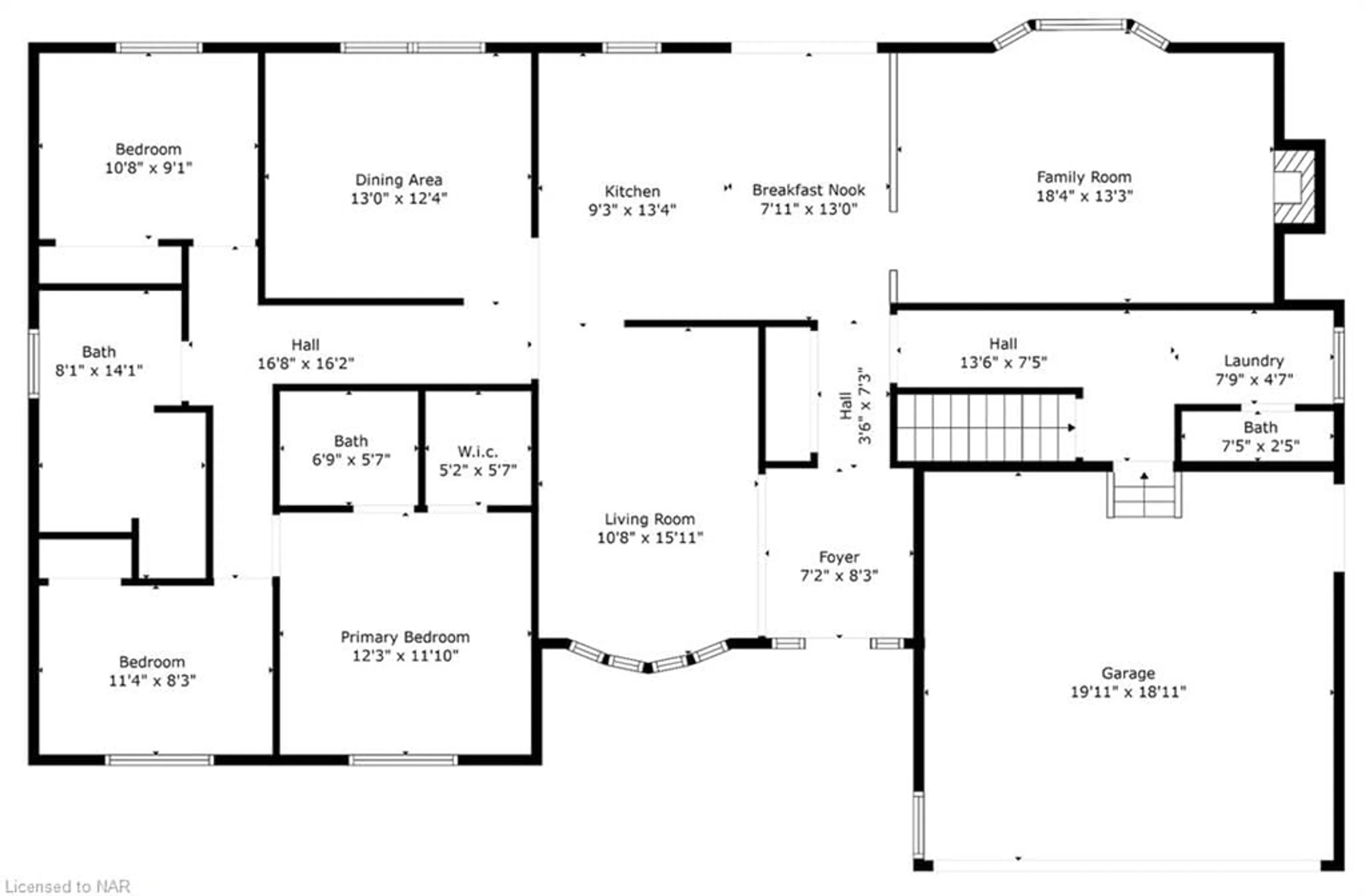 Floor plan for 142 Welland Rd, Fonthill Ontario L0S 1E4