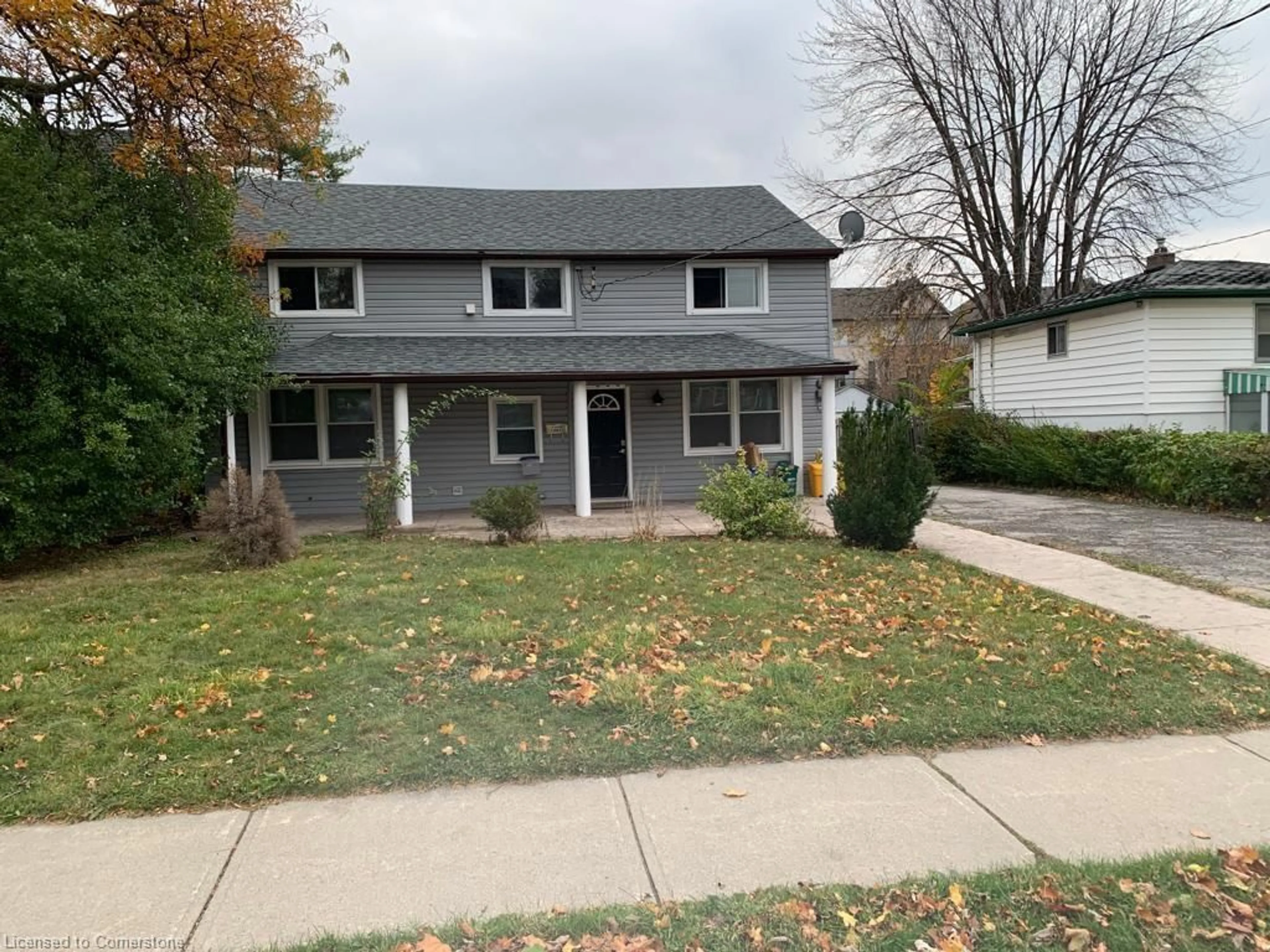 Frontside or backside of a home, the street view for 1396 Leighland Rd, Burlington Ontario L7R 3S8