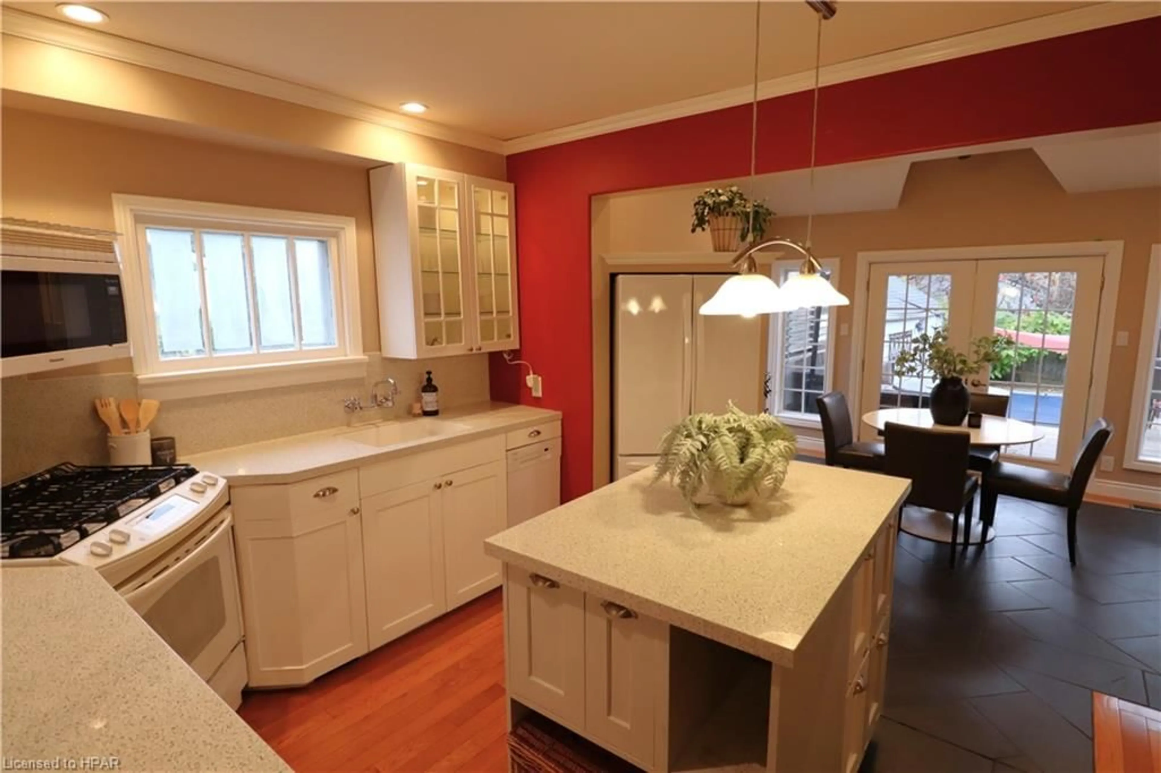 Open concept kitchen for 223 Mornington St, Stratford Ontario N5A 5G4