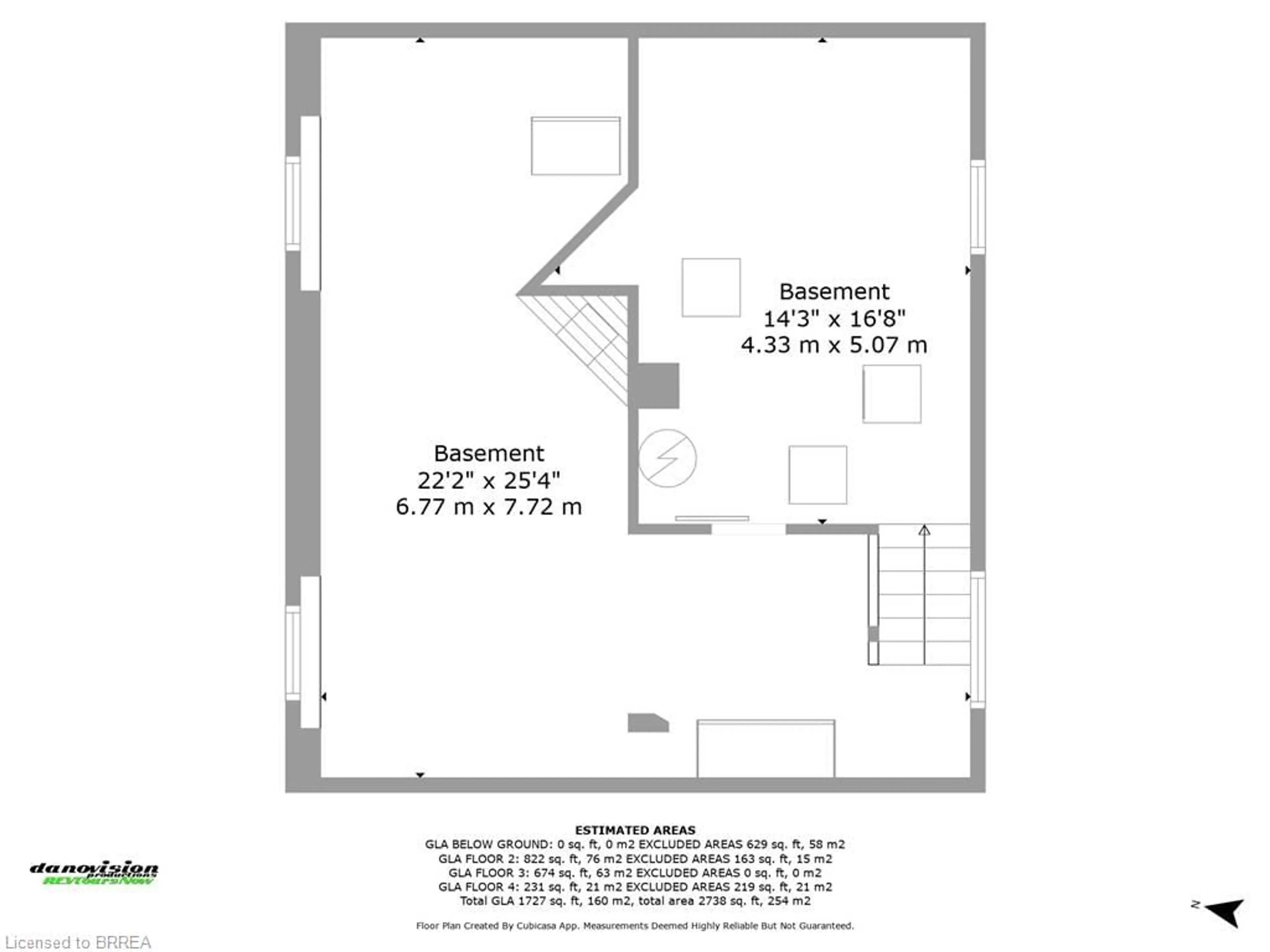 Floor plan for 345 College Ave, Simcoe Ontario N3Y 4G7