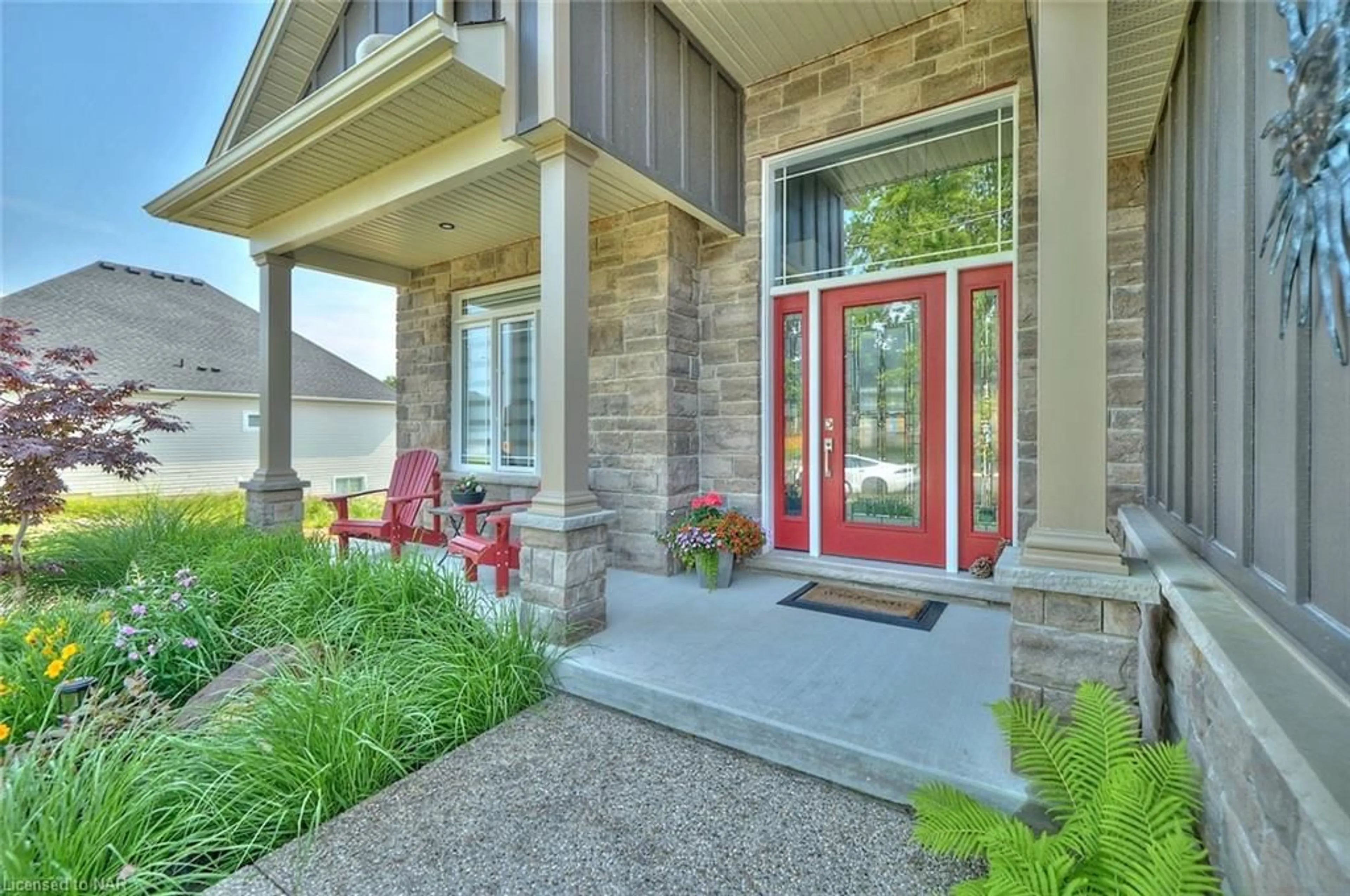 Indoor entryway, cement floor for 24 Prospect Point Rd, Ridgeway Ontario L0S 1N0