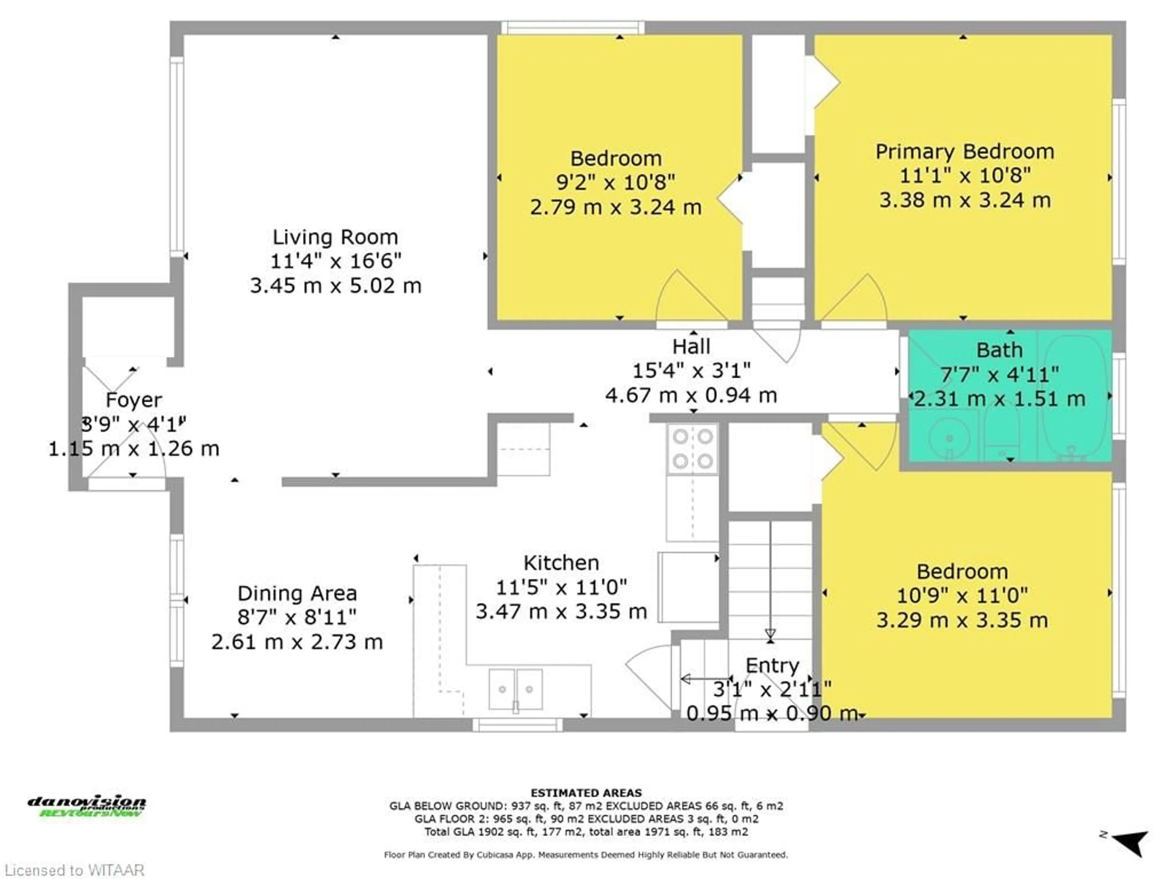 Floor plan for 1393 Thorman Dr, Cambridge Ontario N3H 1A1