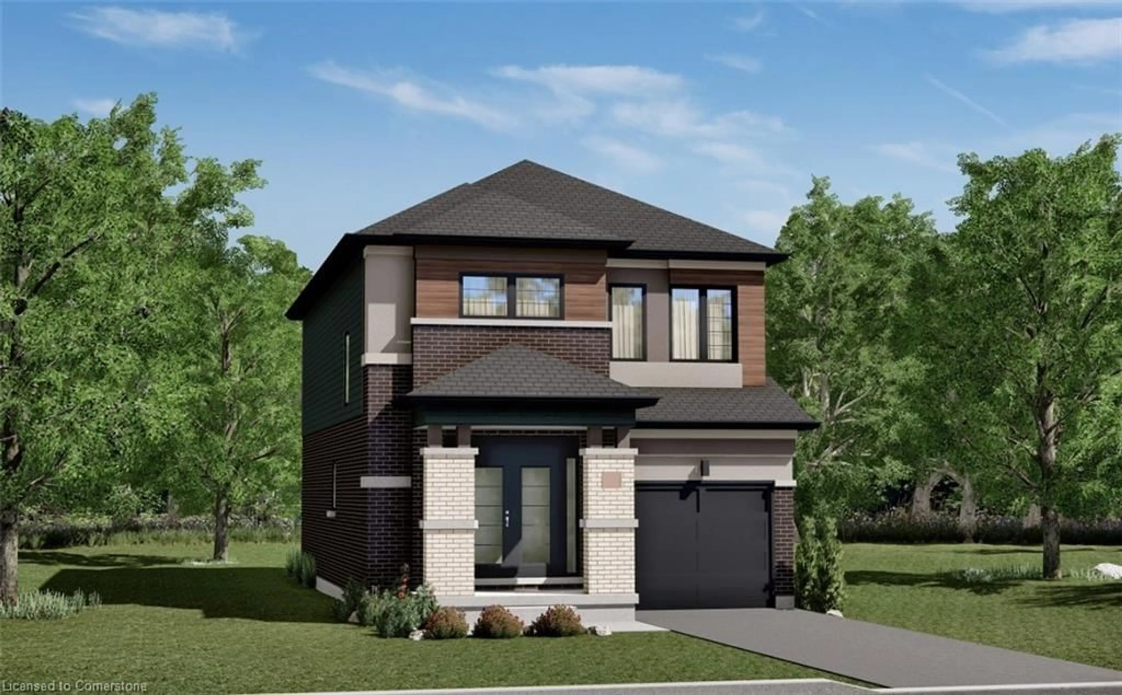 Frontside or backside of a home, cottage for 14 Waldron Dr, Brantford Ontario N3V 0B2