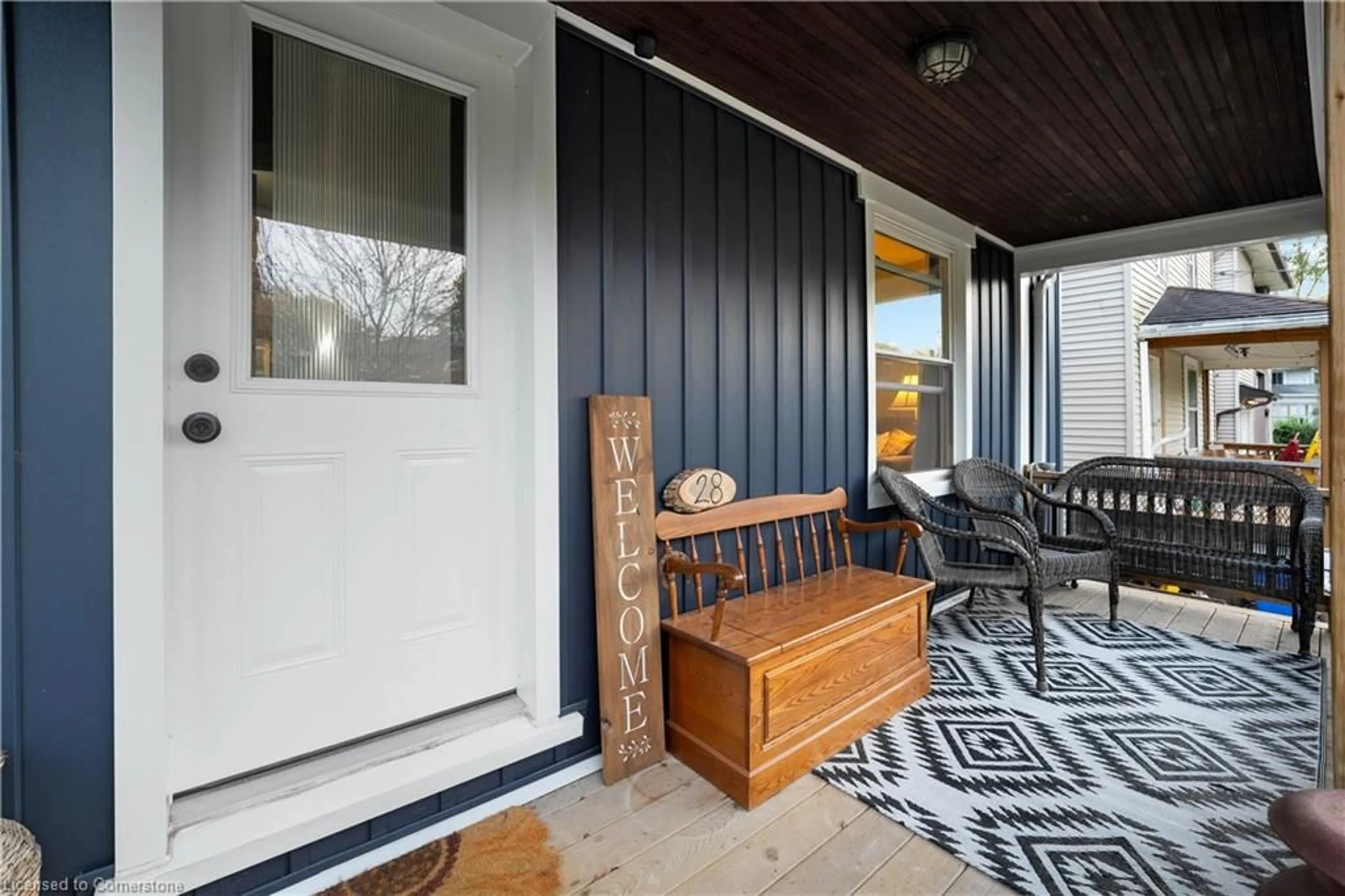 Indoor entryway, wood floors for 28 Ottawa St, St. Catharines Ontario L2R 1Y9