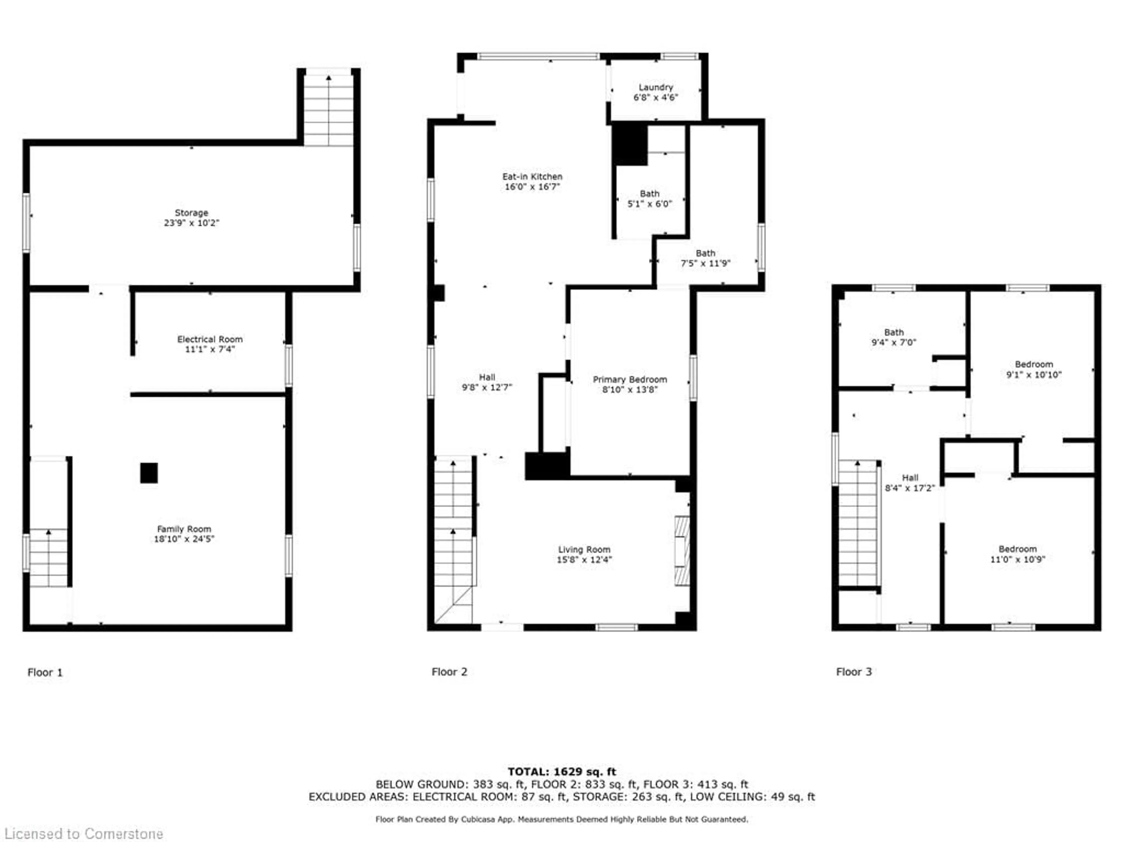 Floor plan for 55 Albert St, Thorold Ontario L2V 2G6