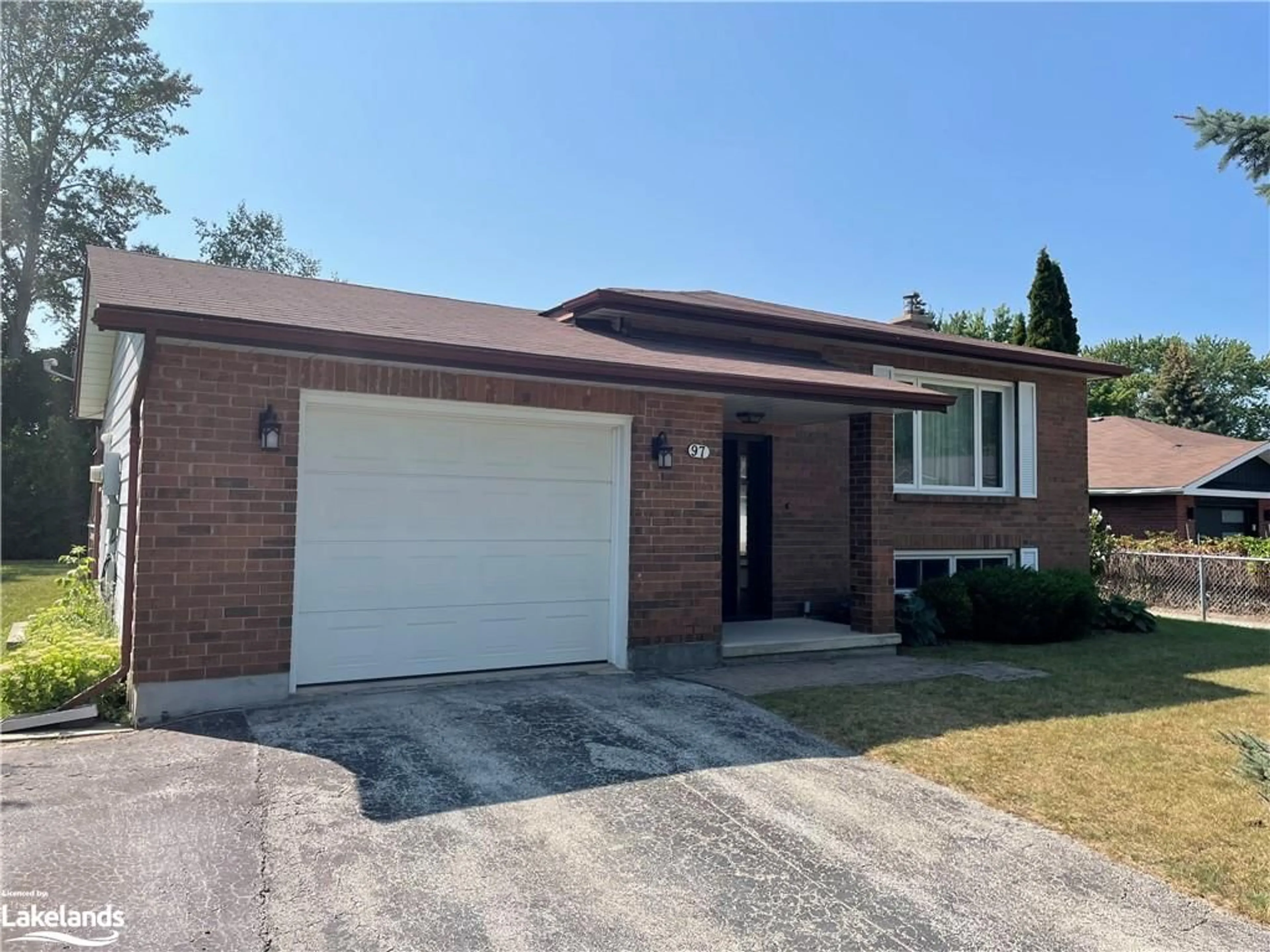 Home with brick exterior material for 97 Lockhart Rd, Collingwood Ontario L9Y 4M5