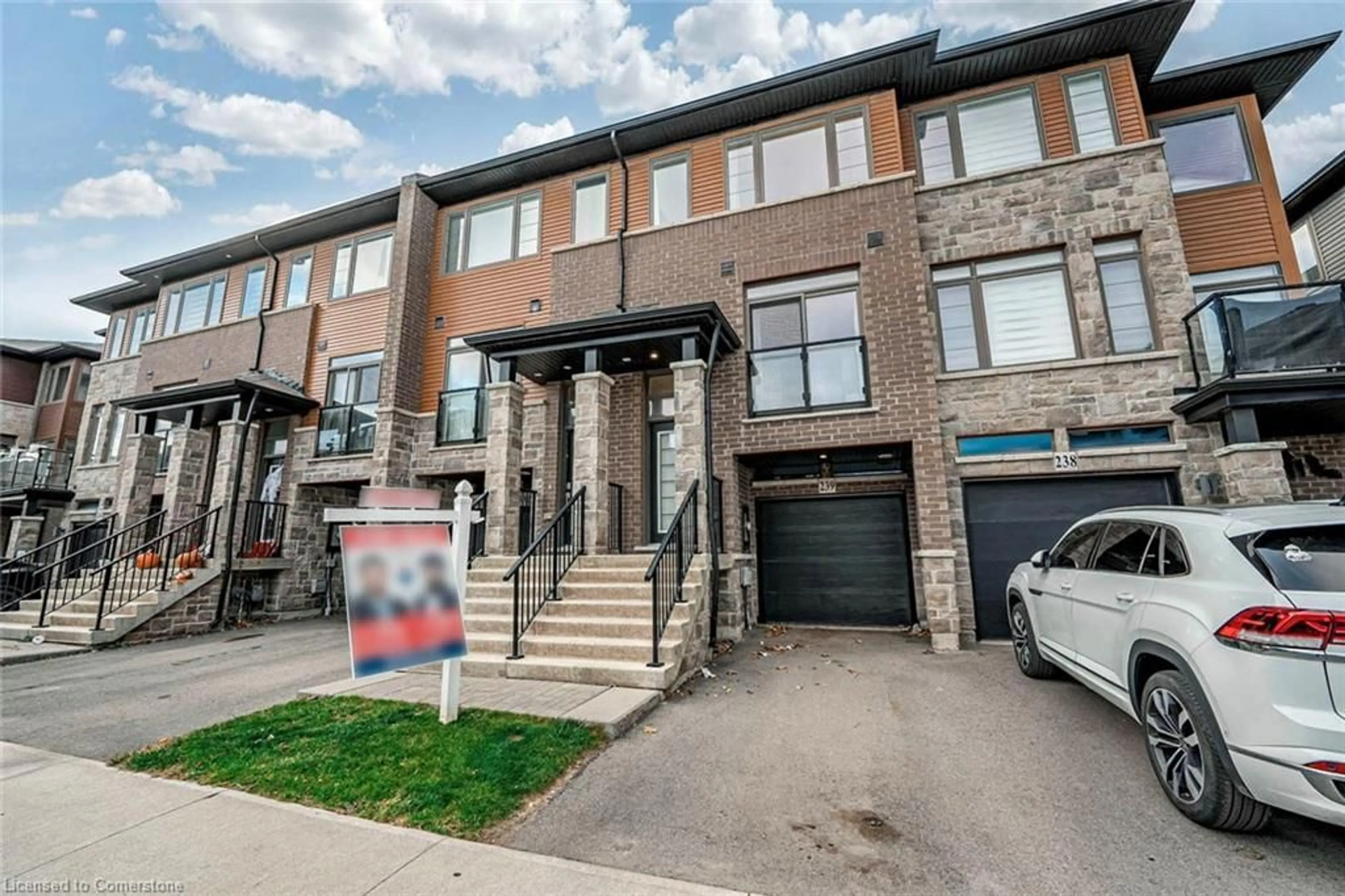 A pic from exterior of the house or condo, the street view for 30 Times Square Blvd #239, Hamilton Ontario L8J 0L9