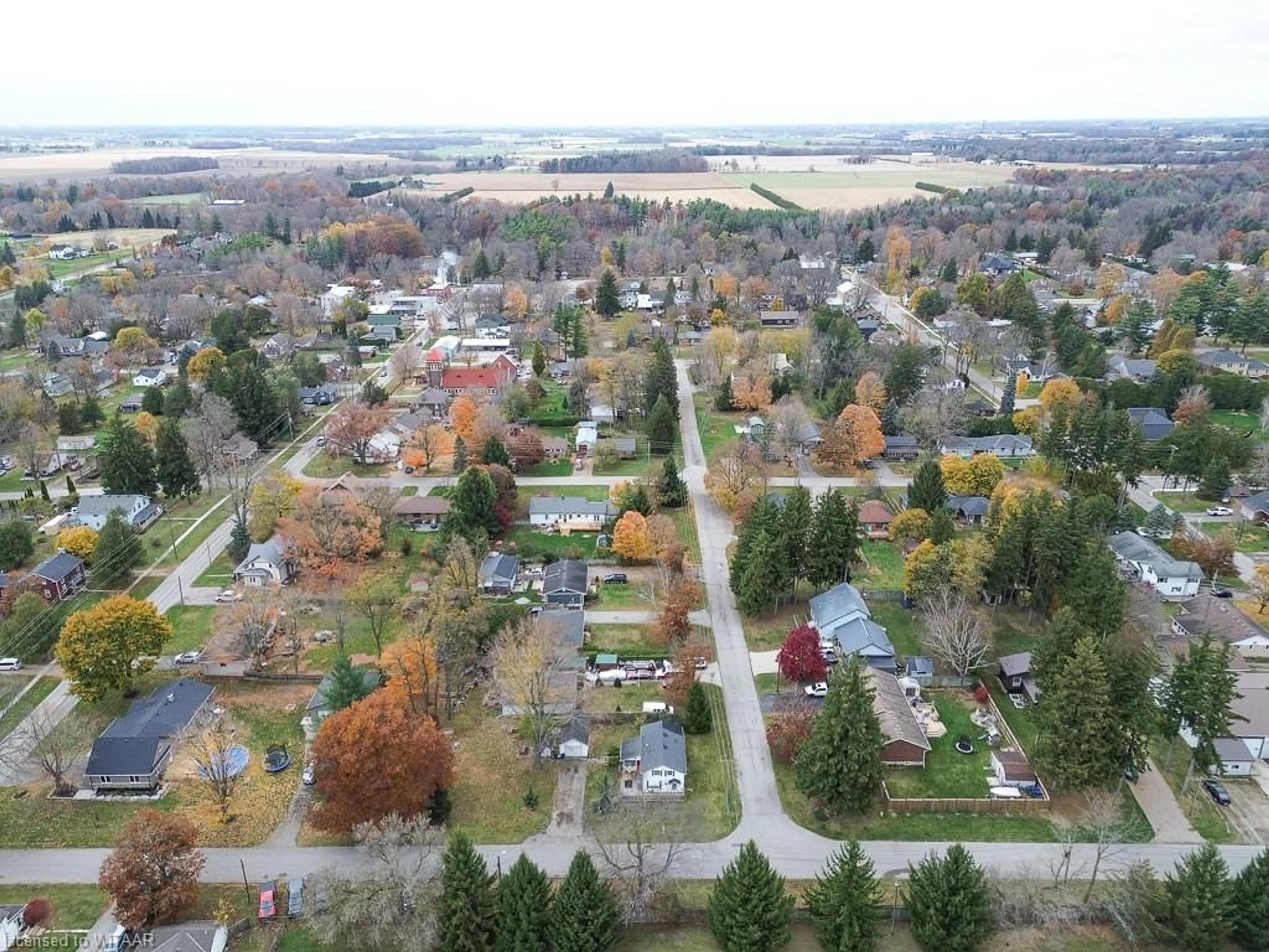 Frontside or backside of a home, the street view for 10 Wellington St, Otterville Ontario N0J 1R0