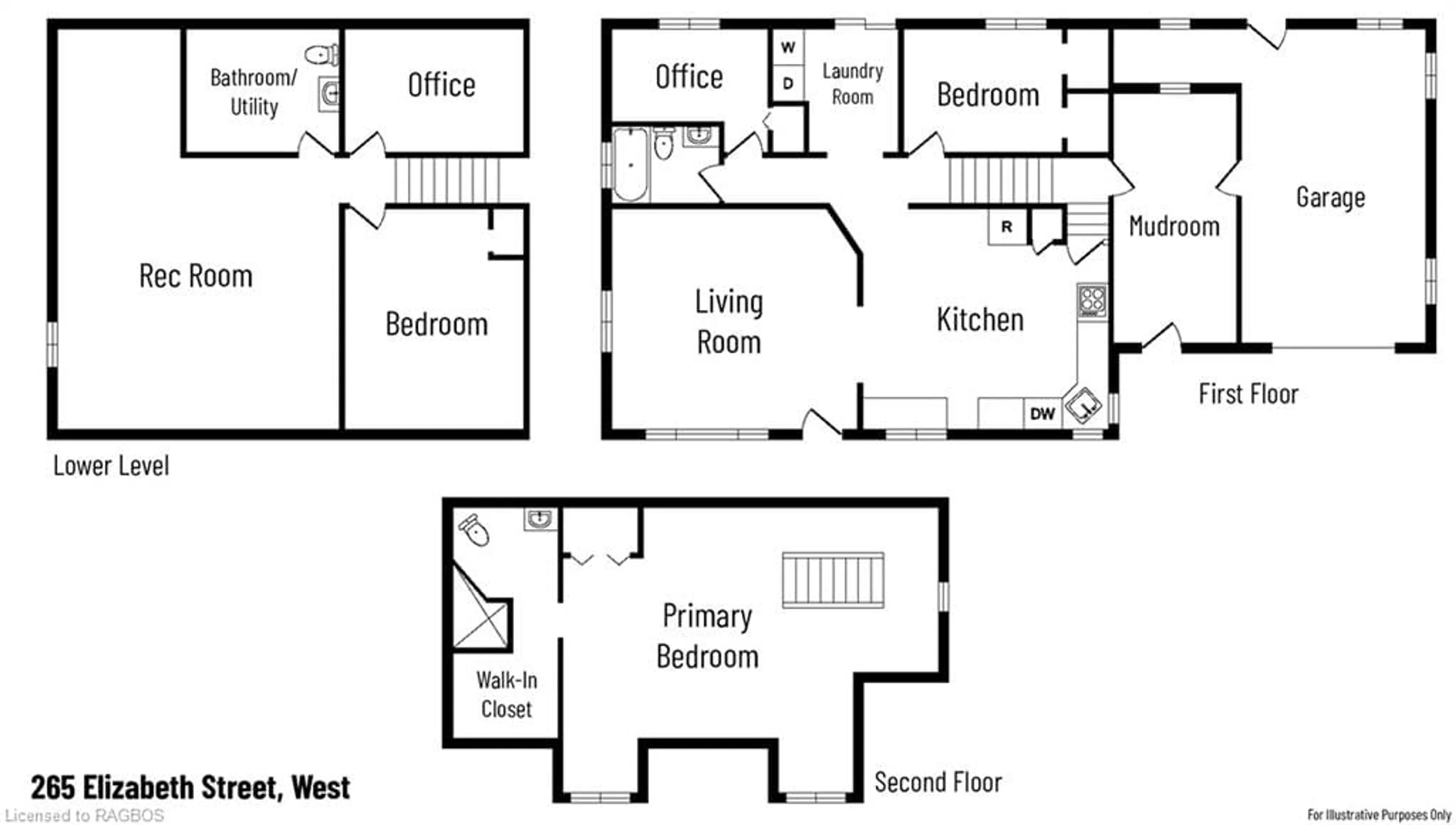 Floor plan for 265 Elizabeth St, Durham Ontario N0G 1R0