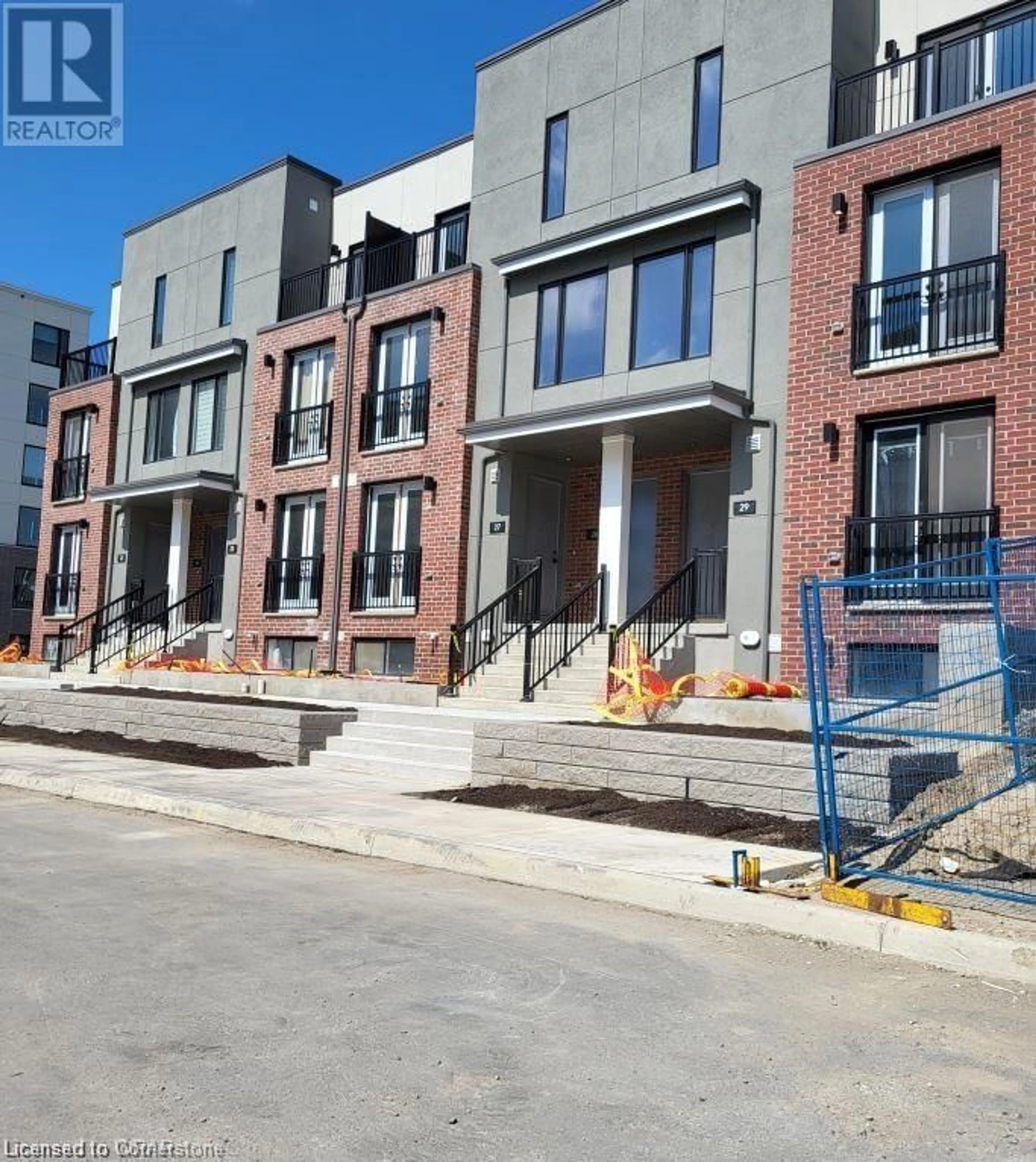 A pic from exterior of the house or condo, the street view for 99 Roger St #30, Waterloo Ontario N2J 0G1