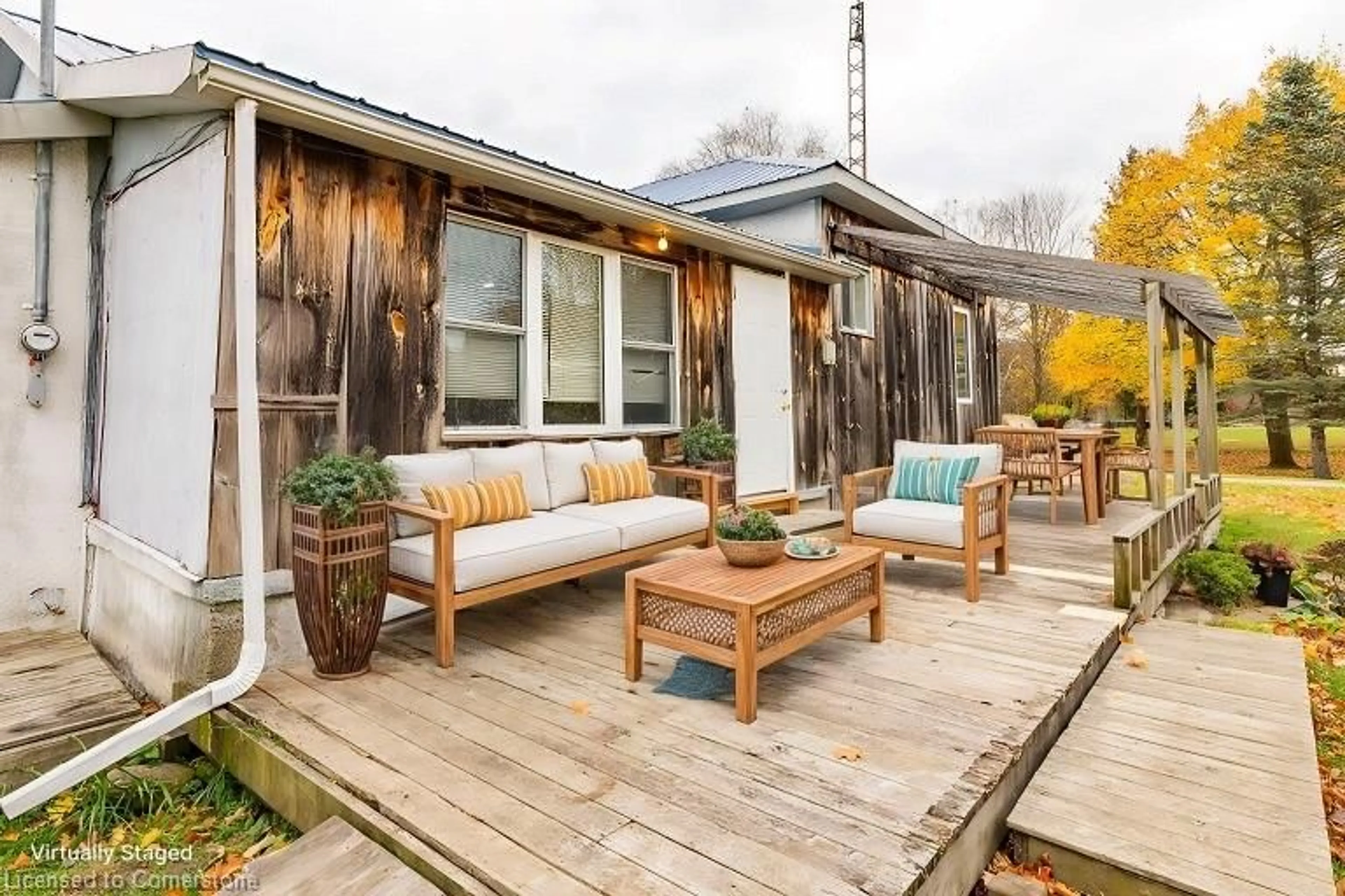 Patio, cottage for 13 Broad Lane, Teeterville Ontario N0E 1S0