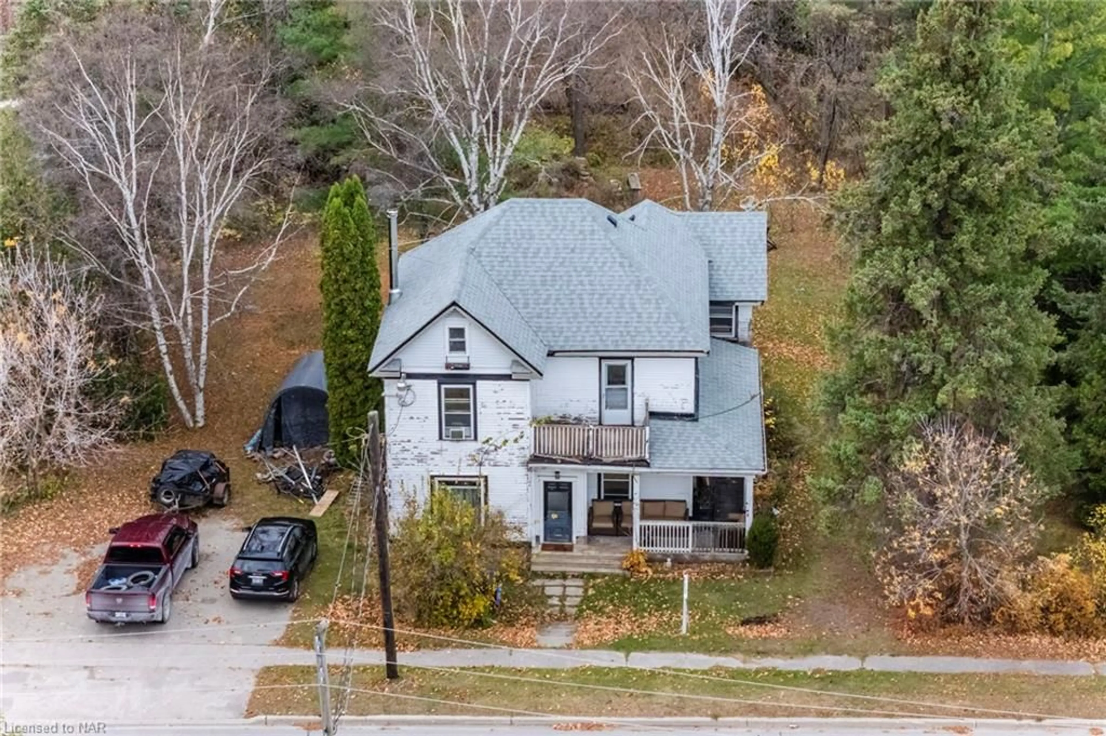 Frontside or backside of a home, the street view for 38 Richard St, Victoria Harbour Ontario L0K 2A0