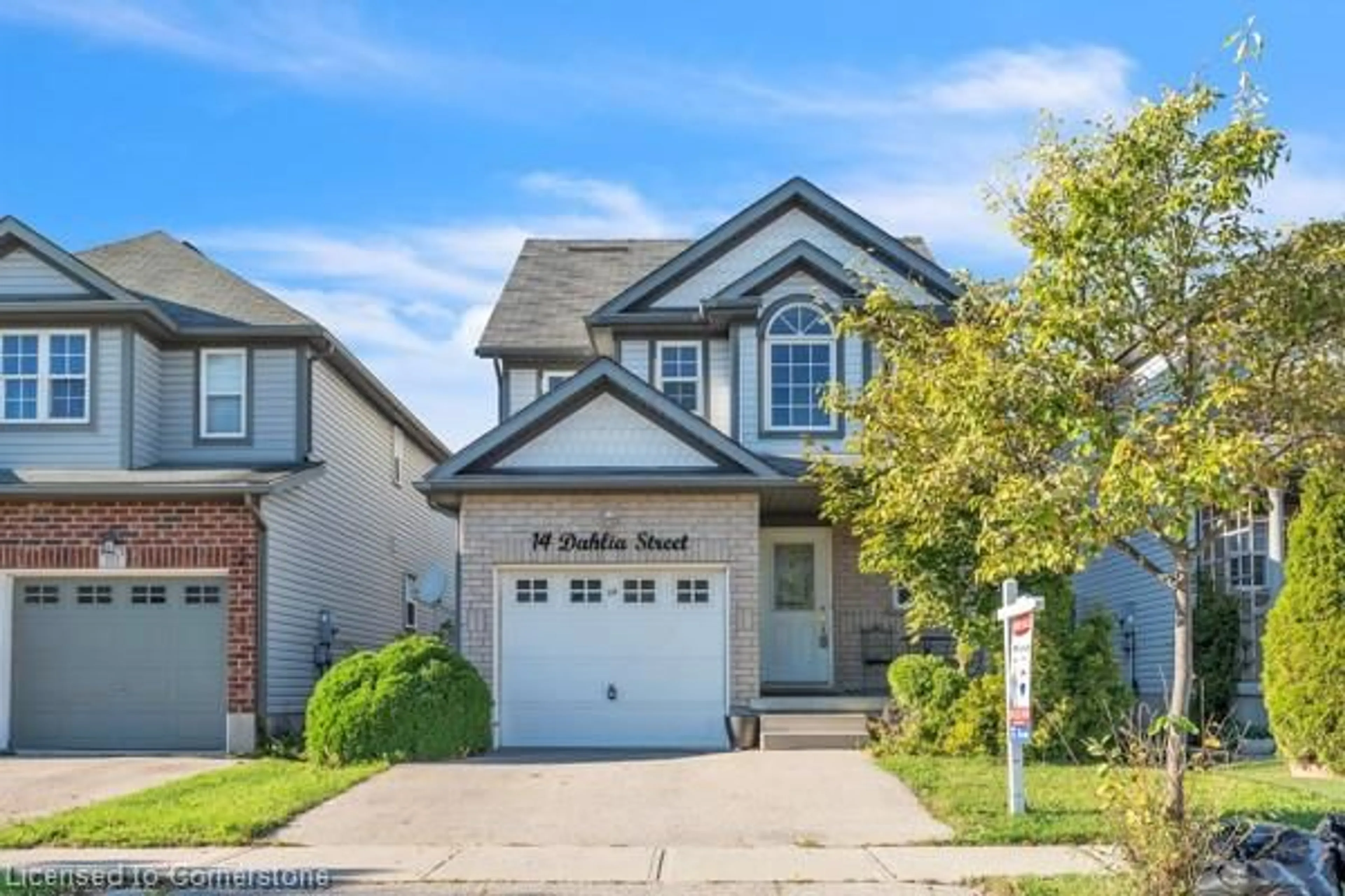 Frontside or backside of a home, cottage for 14 Dahlia St, Kitchener Ontario N2E 4A9