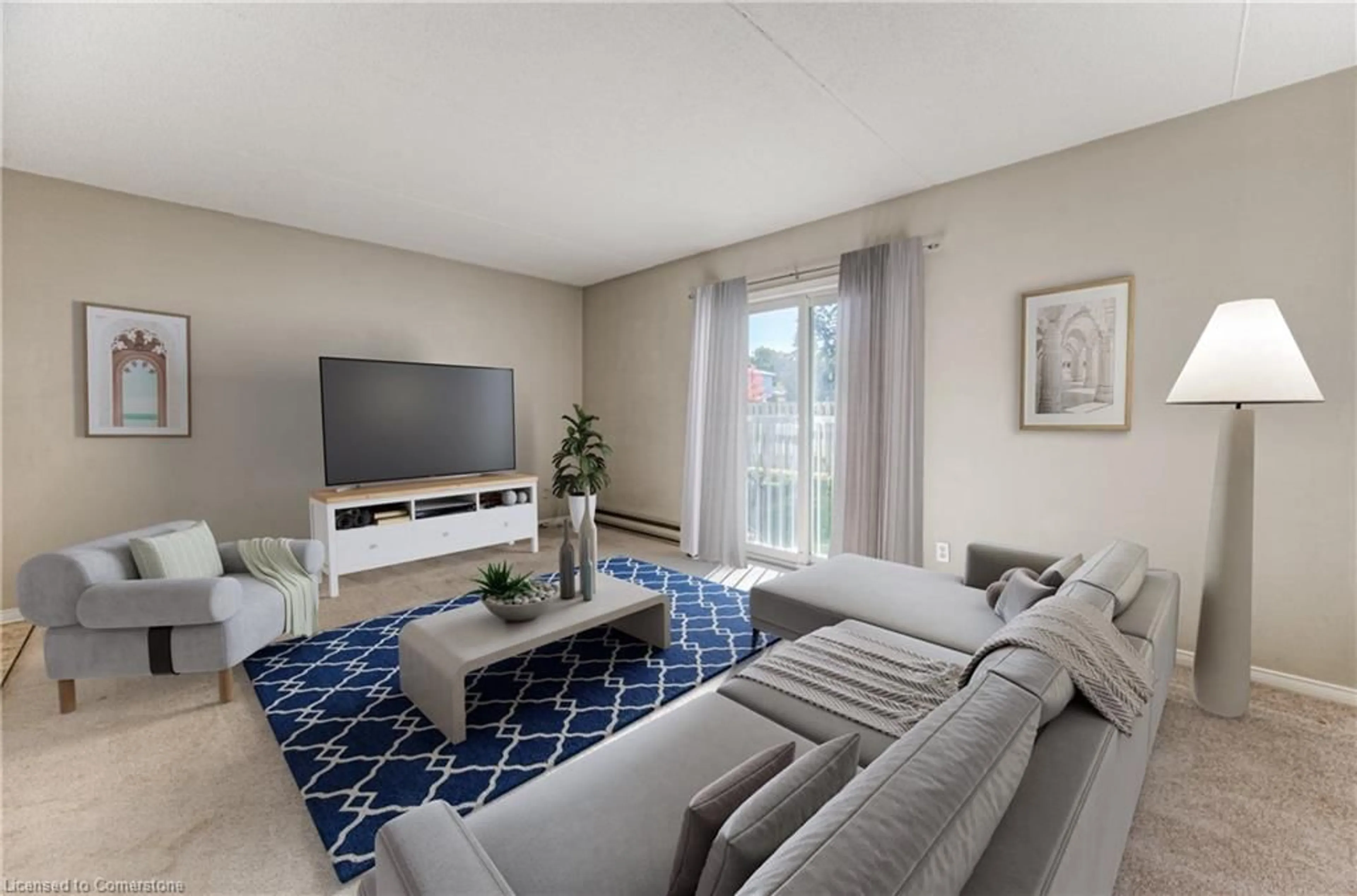 Living room, carpet floors for 323 Northlake Dr #4, Waterloo Ontario N2V 1Z1