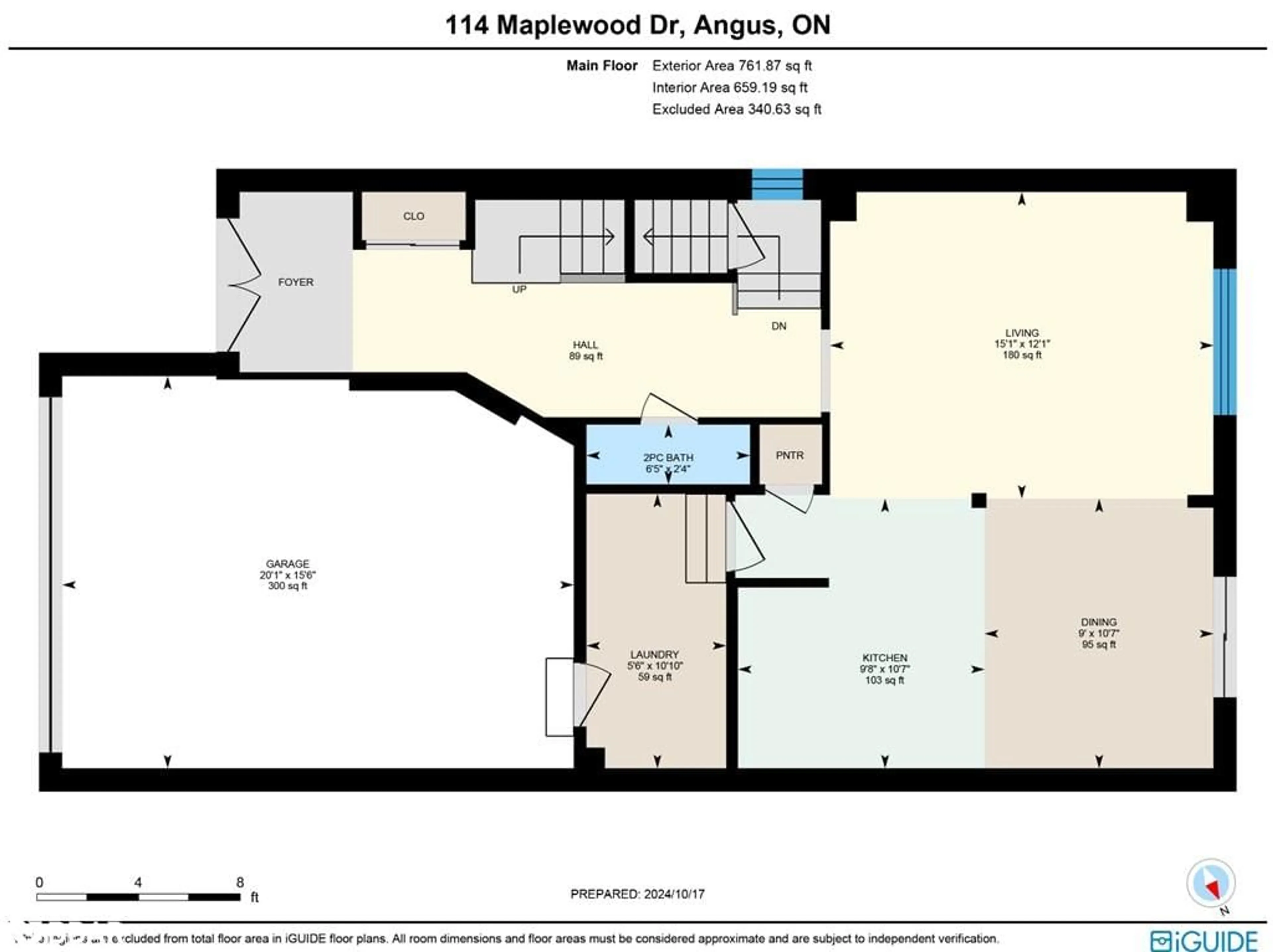 Floor plan for 114 Maplewood Dr, Angus Ontario L0M 1B4