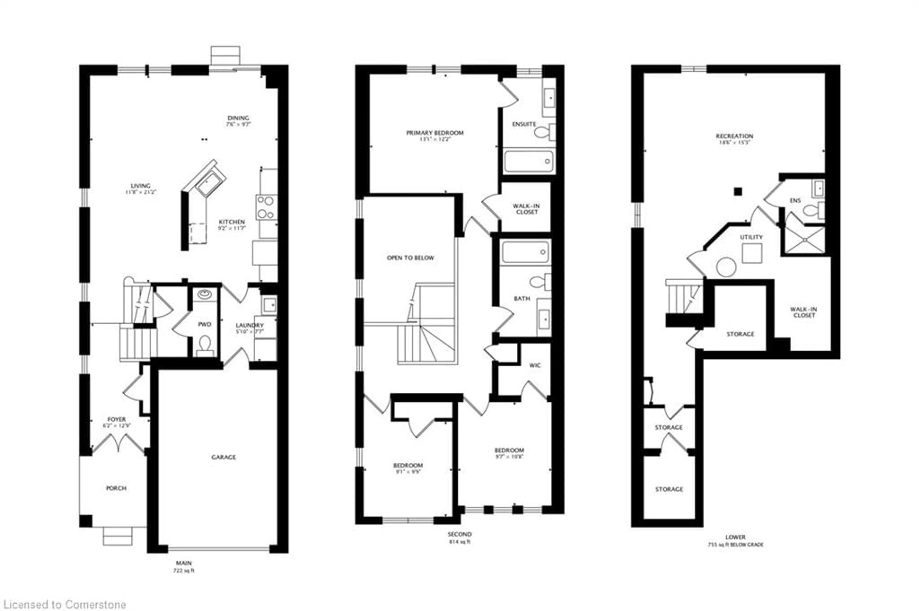 Floor plan for 39 Panabaker Dr #1, Ancaster Ontario L9G 0A2