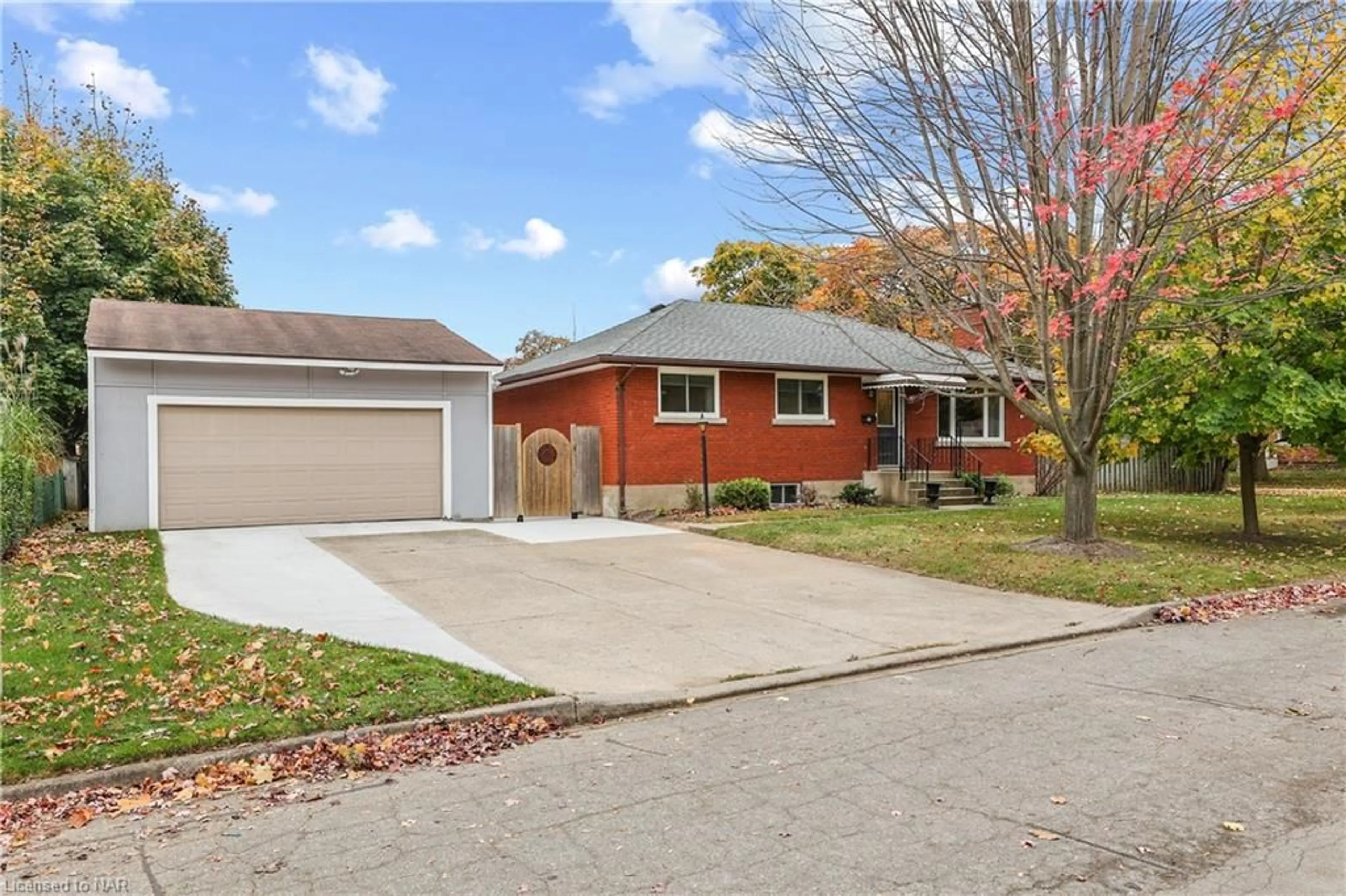 Frontside or backside of a home, the street view for 26 Millward Ave, St. Catharines Ontario L2N 1P6