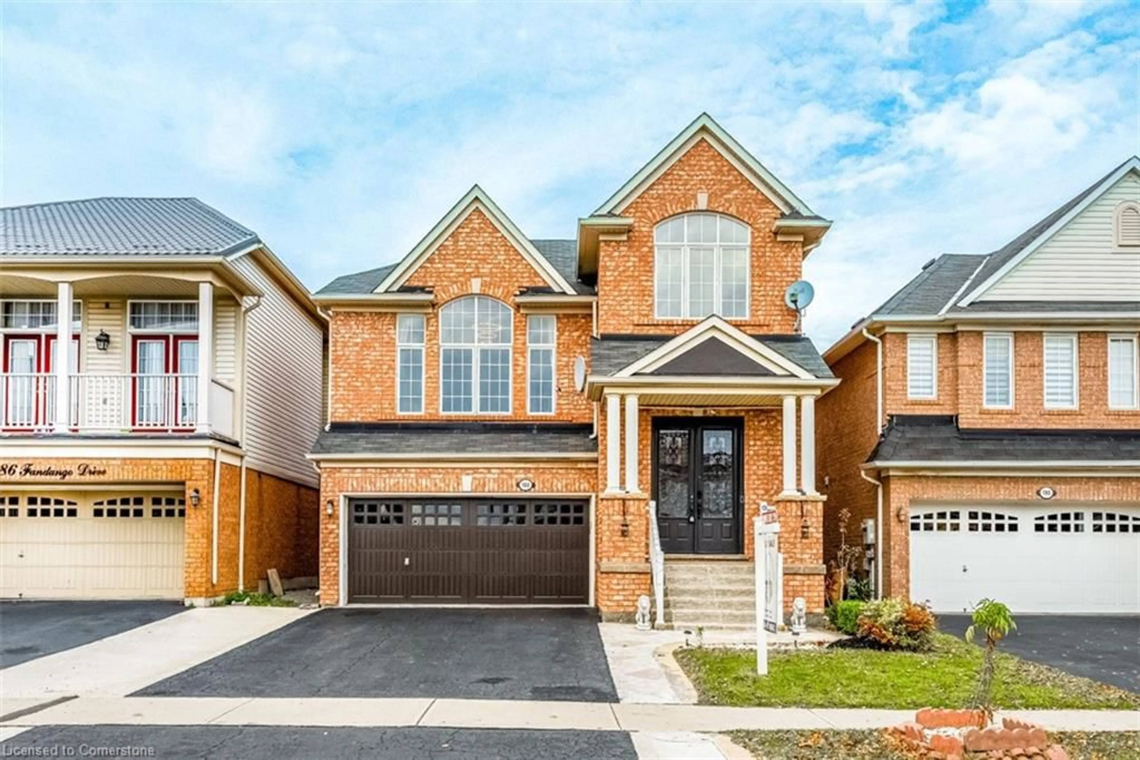 Home with brick exterior material for 188 Fandango Dr, Brampton Ontario L6X 0L3