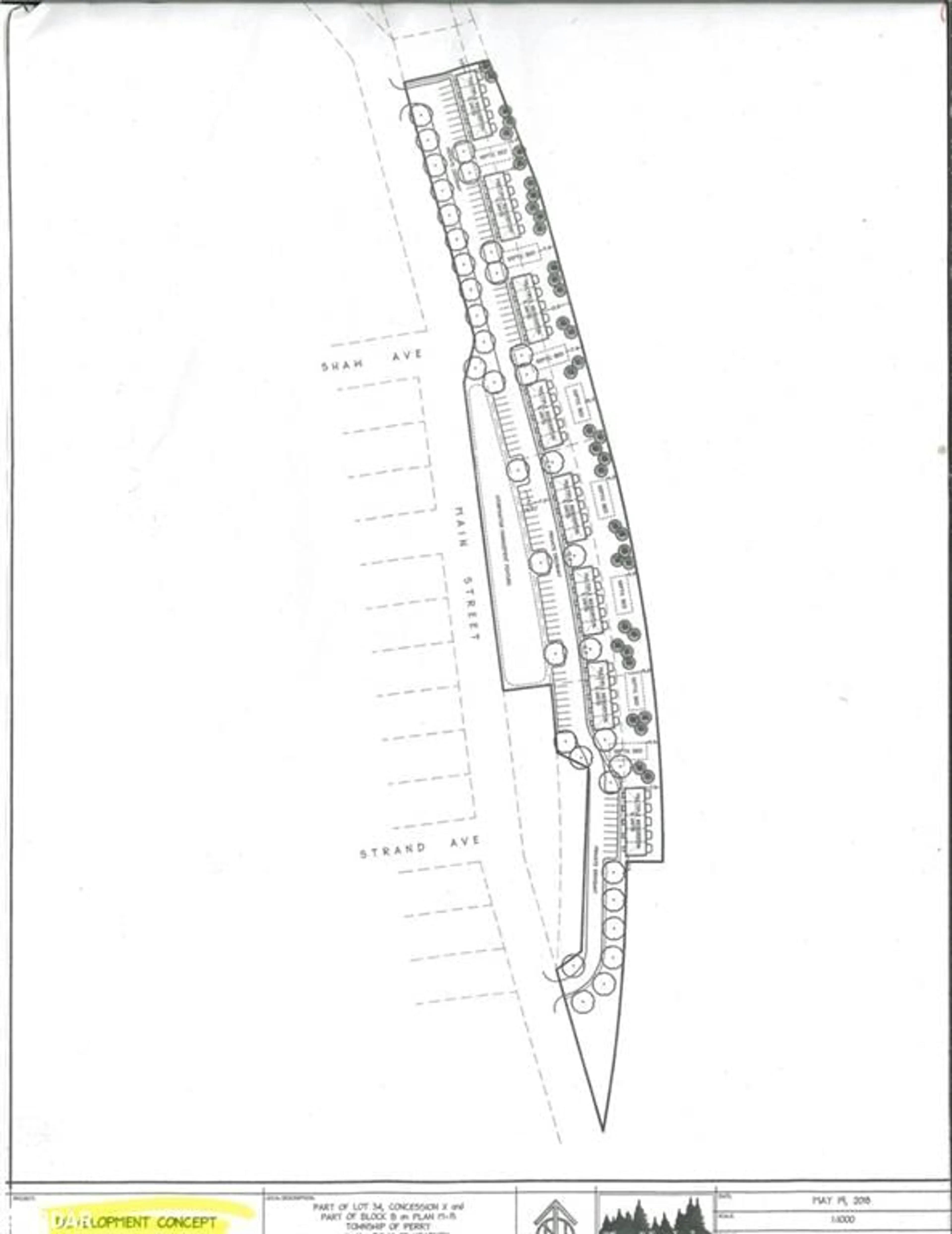 Floor plan for 0 Main St, Kearney Ontario P0A 1M0