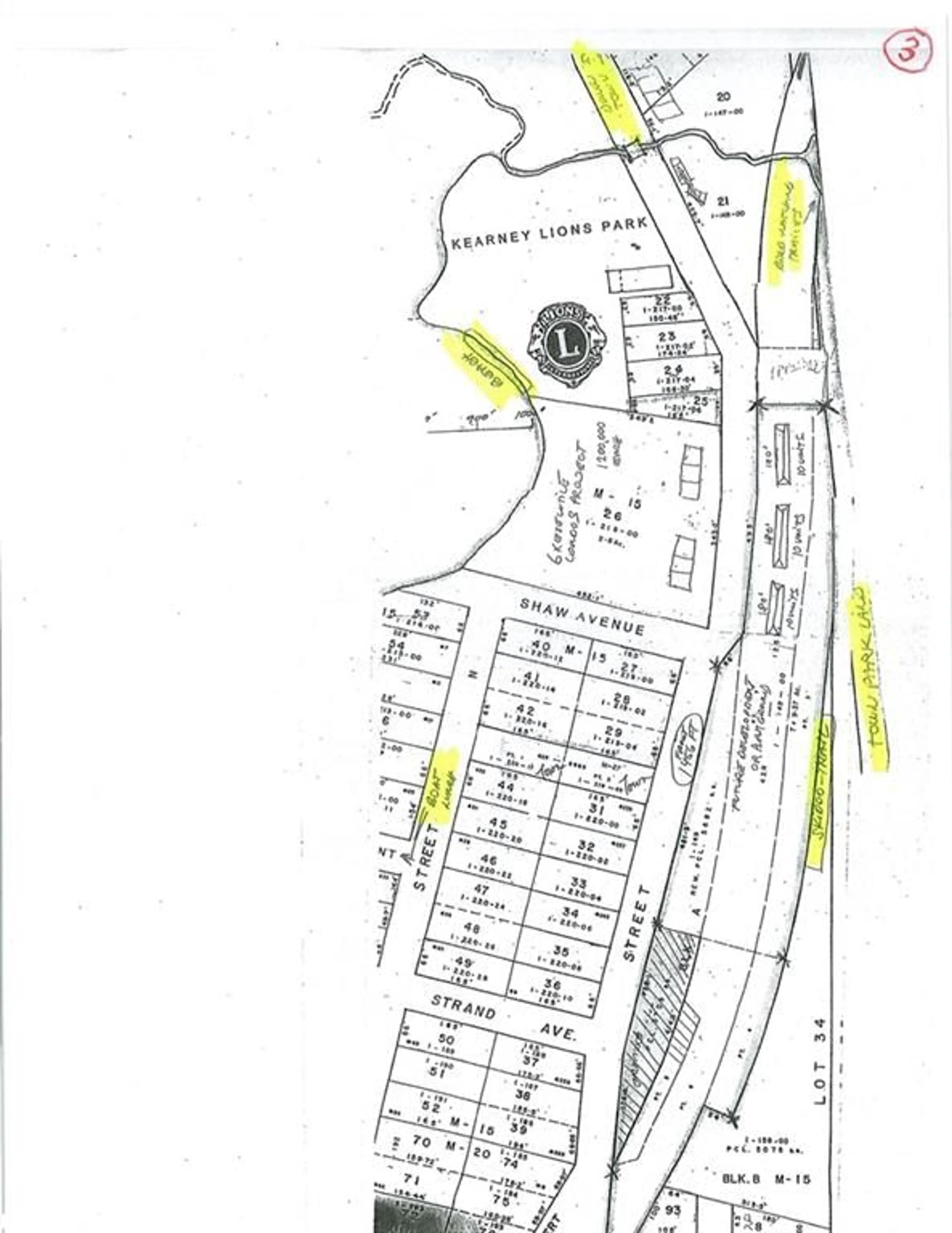 Picture of a map for 0 Main St, Kearney Ontario P0A 1M0