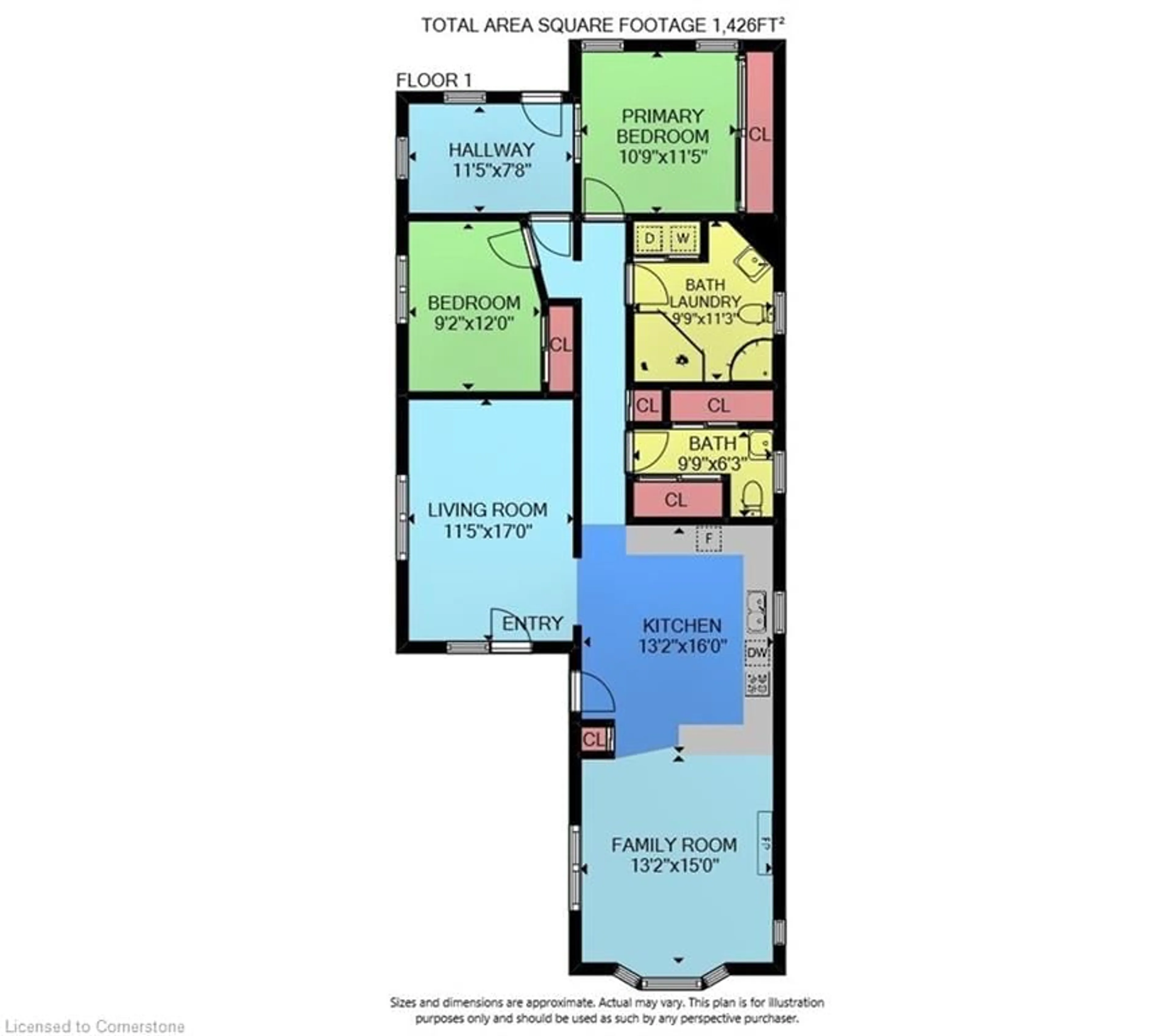 Floor plan for 3033 Townline Rd #335, Stevensville Ontario L0S 1S1