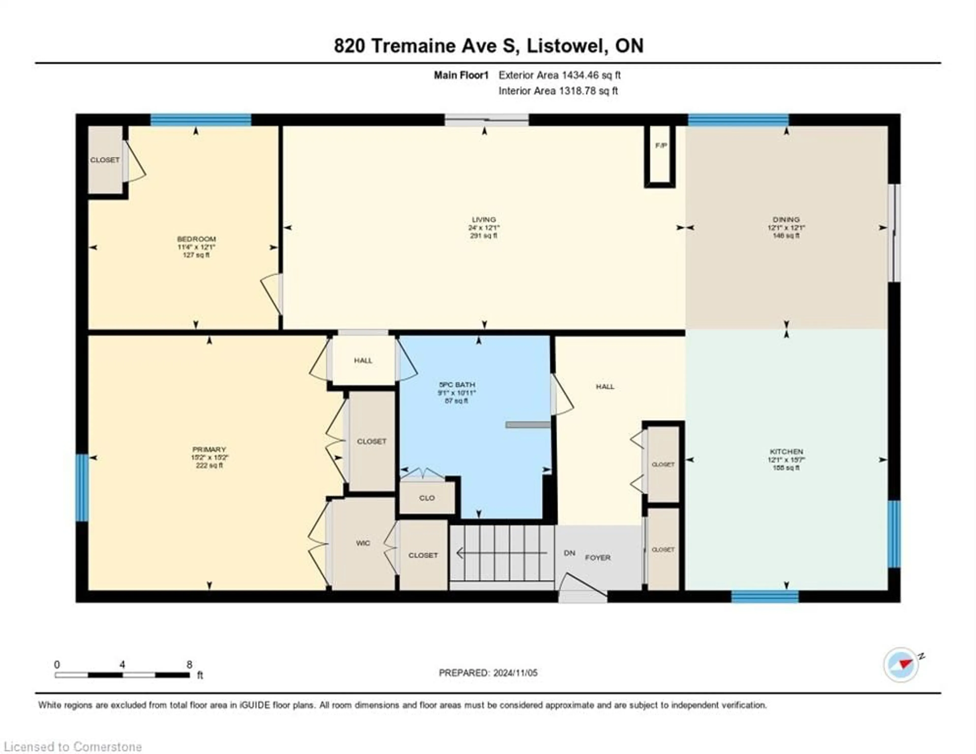 Floor plan for 820 Tremaine Ave, Listowel Ontario N4W 3G9