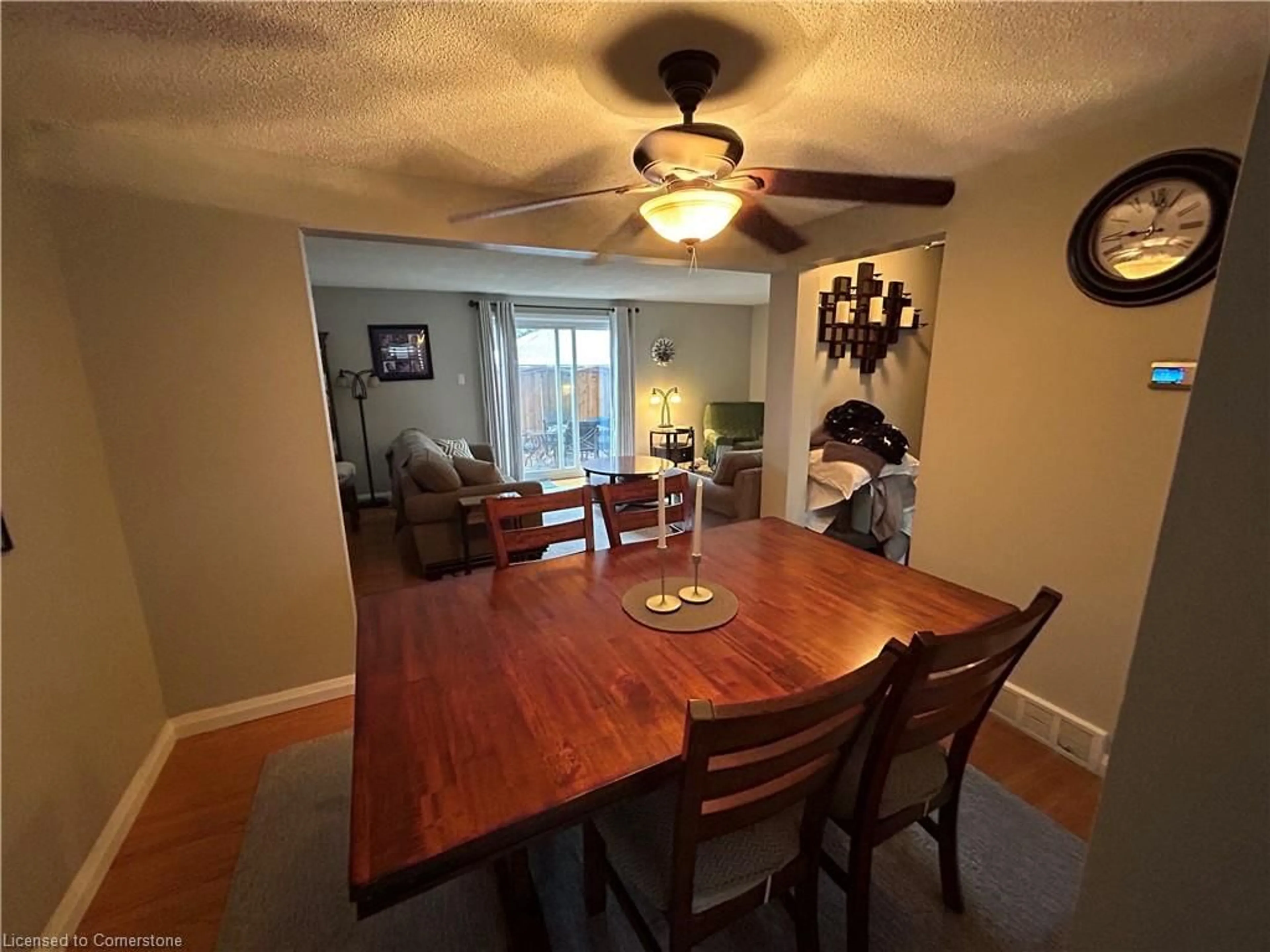 Dining room, wood floors, cottage for 151 Gateshead Cres #24, Stoney Creek Ontario L8G 3W1