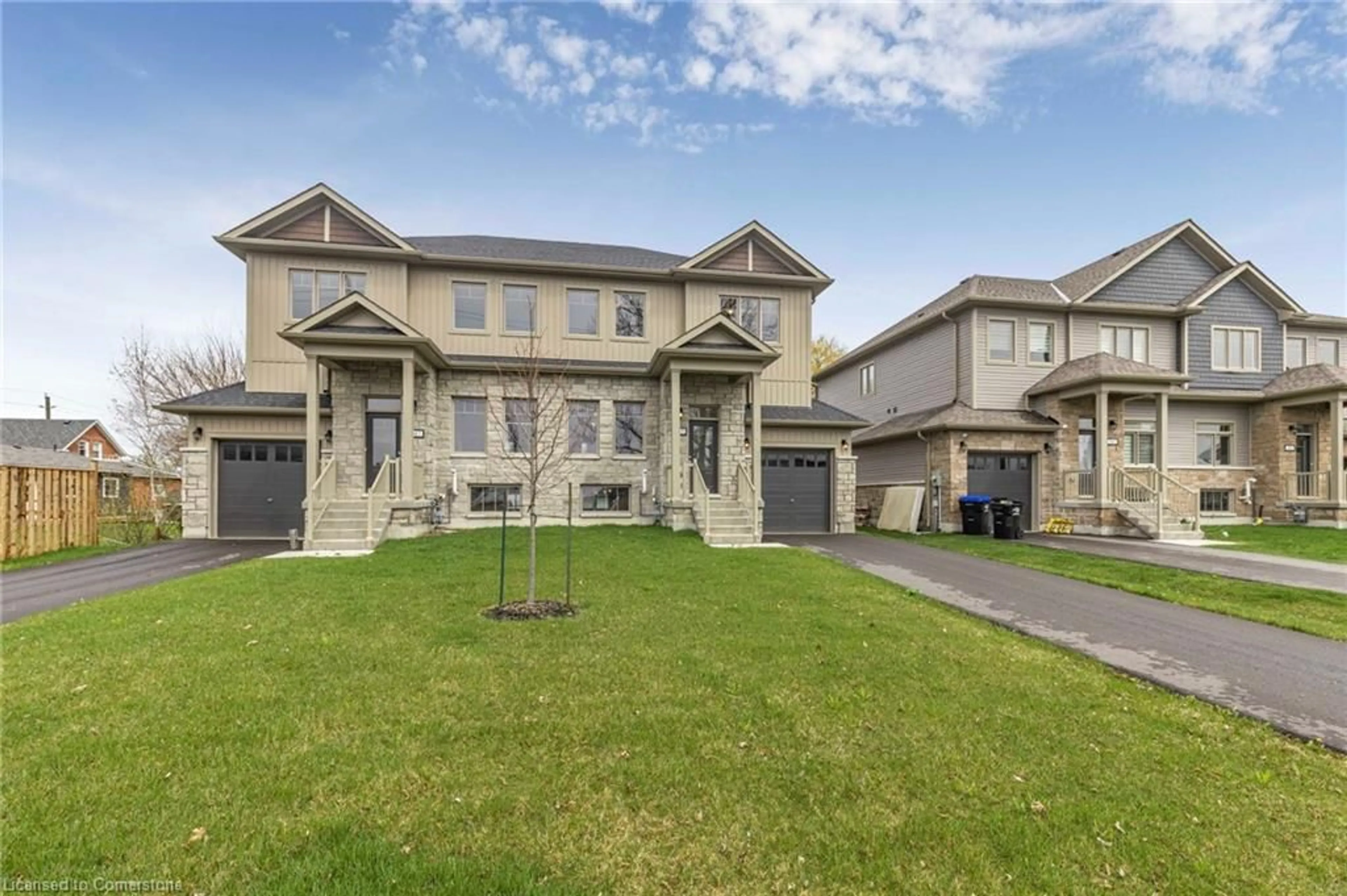 Frontside or backside of a home, the street view for 345 Quebec St, Stayner Ontario L0M 1S0