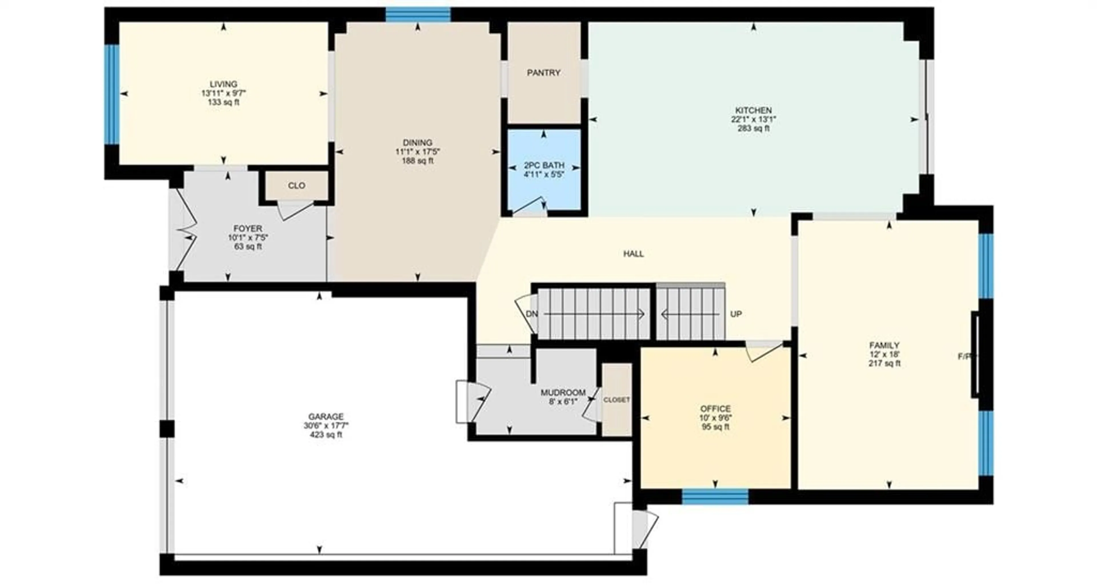 Floor plan for 109 Bearberry Rd, Springwater Ontario L0L 1Y3