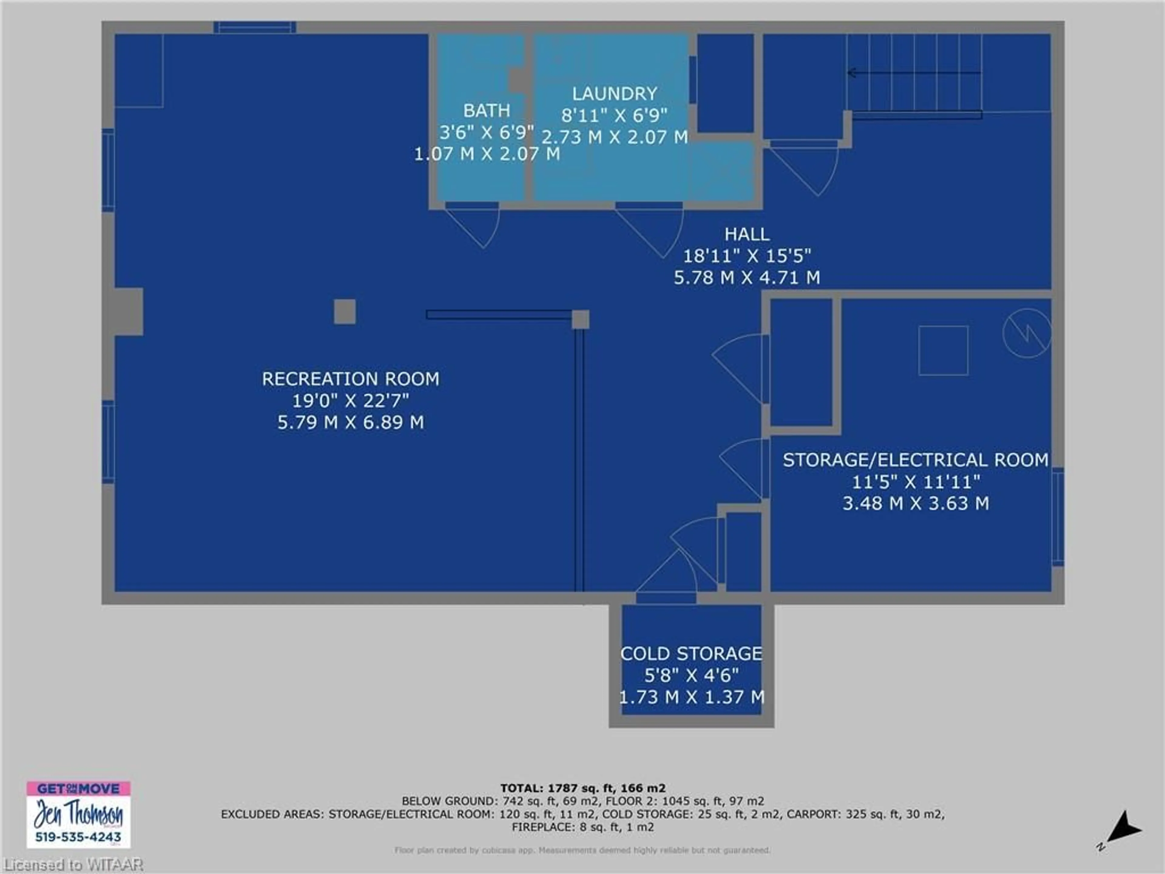 Floor plan for 90 Earlscourt Cres, Woodstock Ontario N4S 5H3