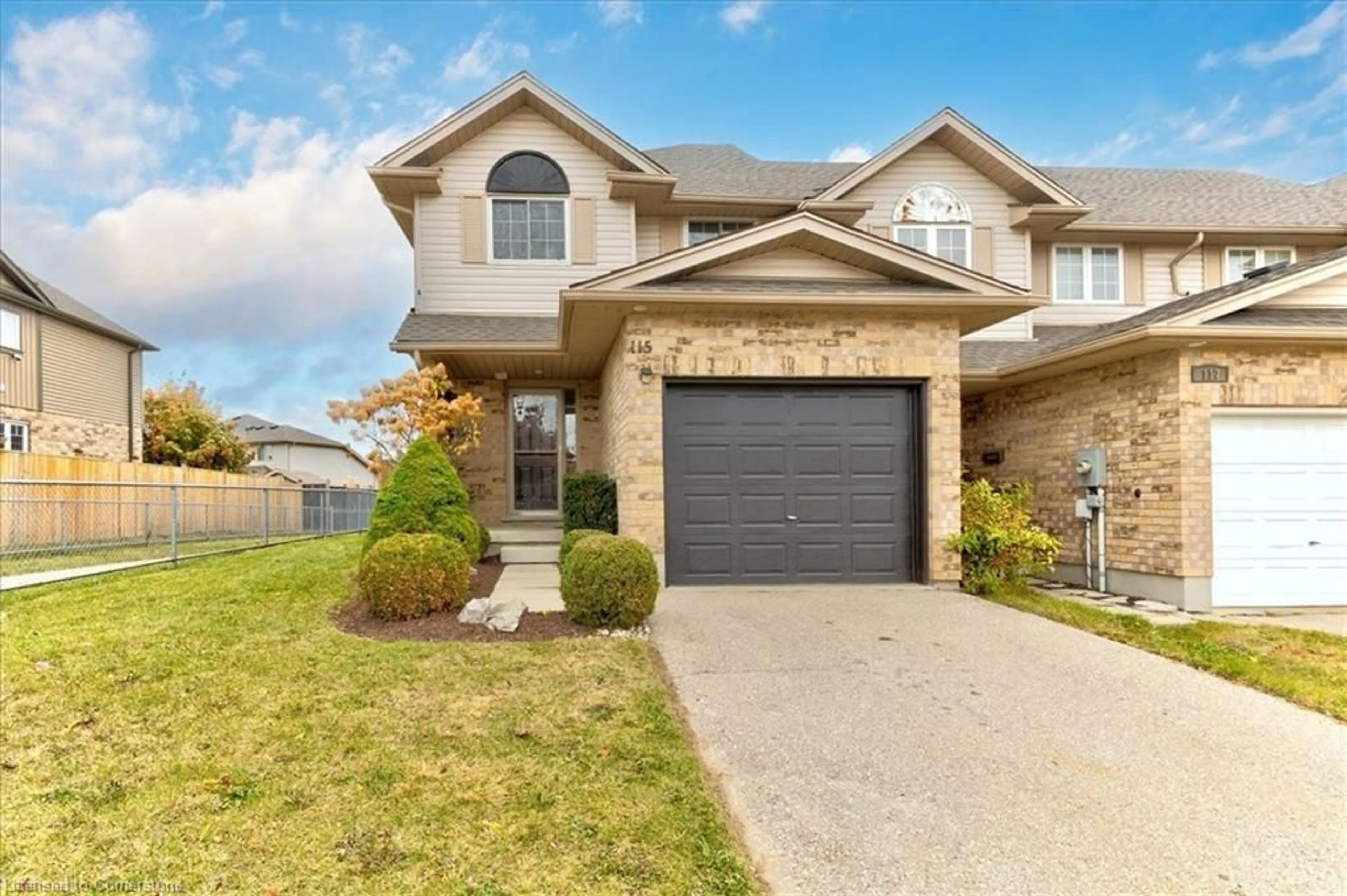 Frontside or backside of a home, cottage for 115 Templewood Dr, Kitchener Ontario N2R 1Y4