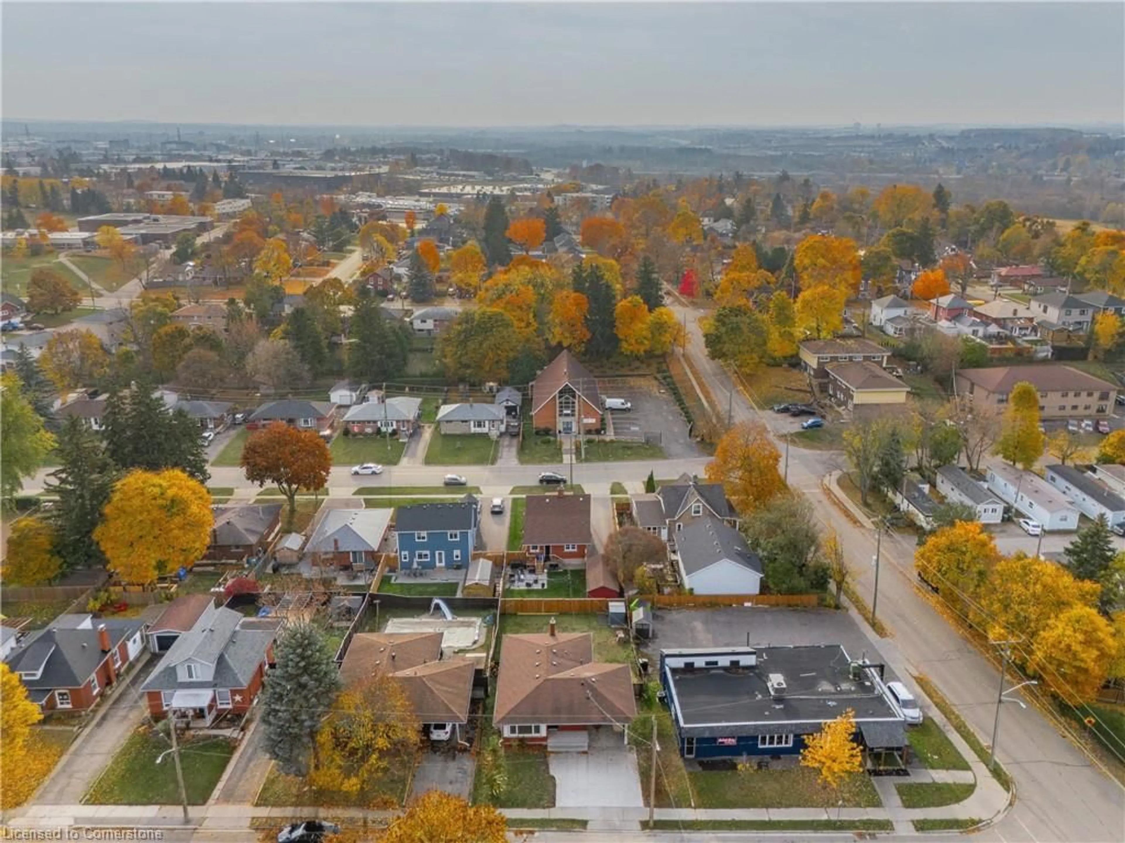 Frontside or backside of a home, the street view for 66 Beech Ave, Cambridge Ontario N3C 1X5