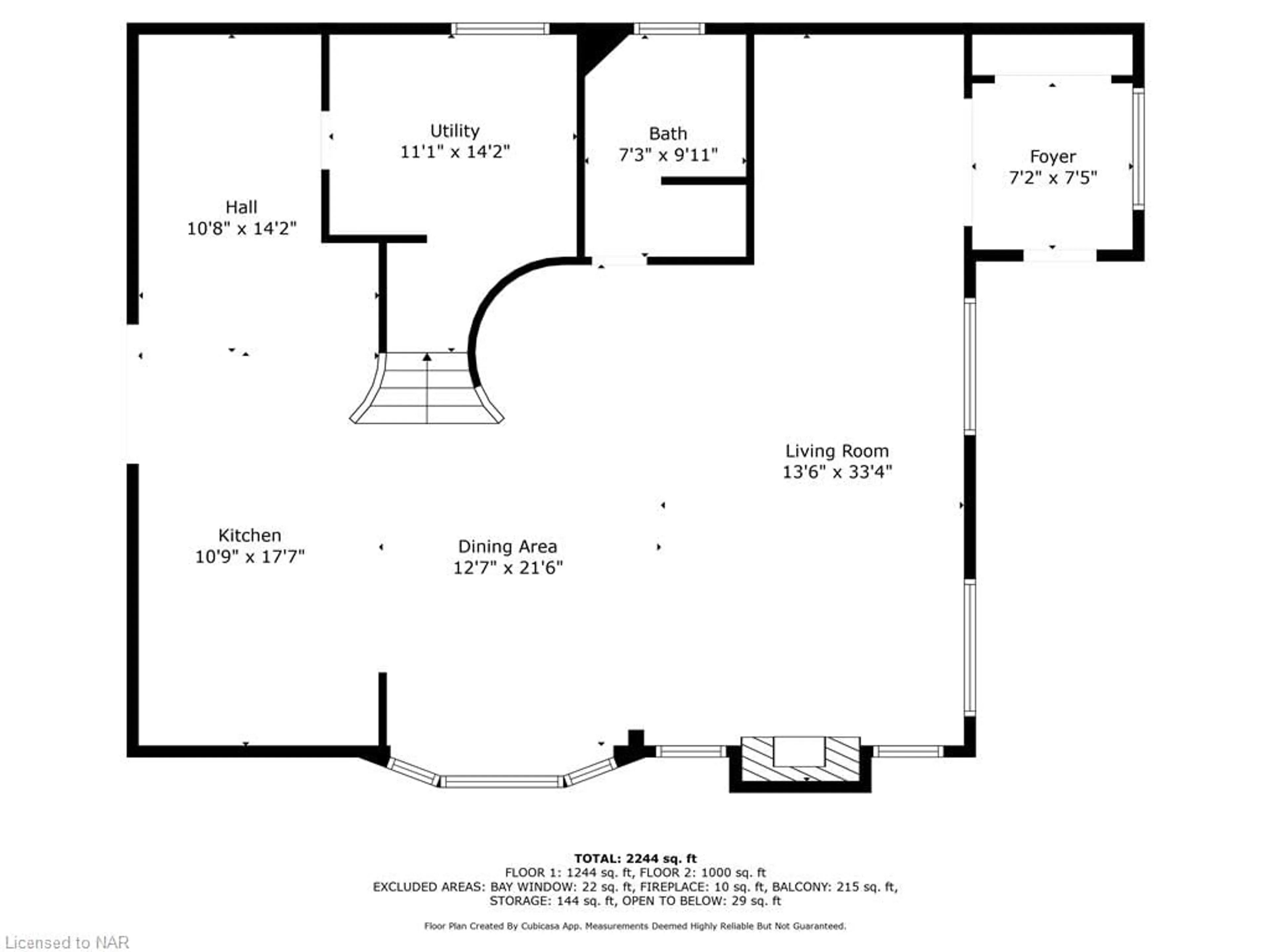 Floor plan for 832 Edgemere Rd, Fort Erie Ontario L2A 1A8