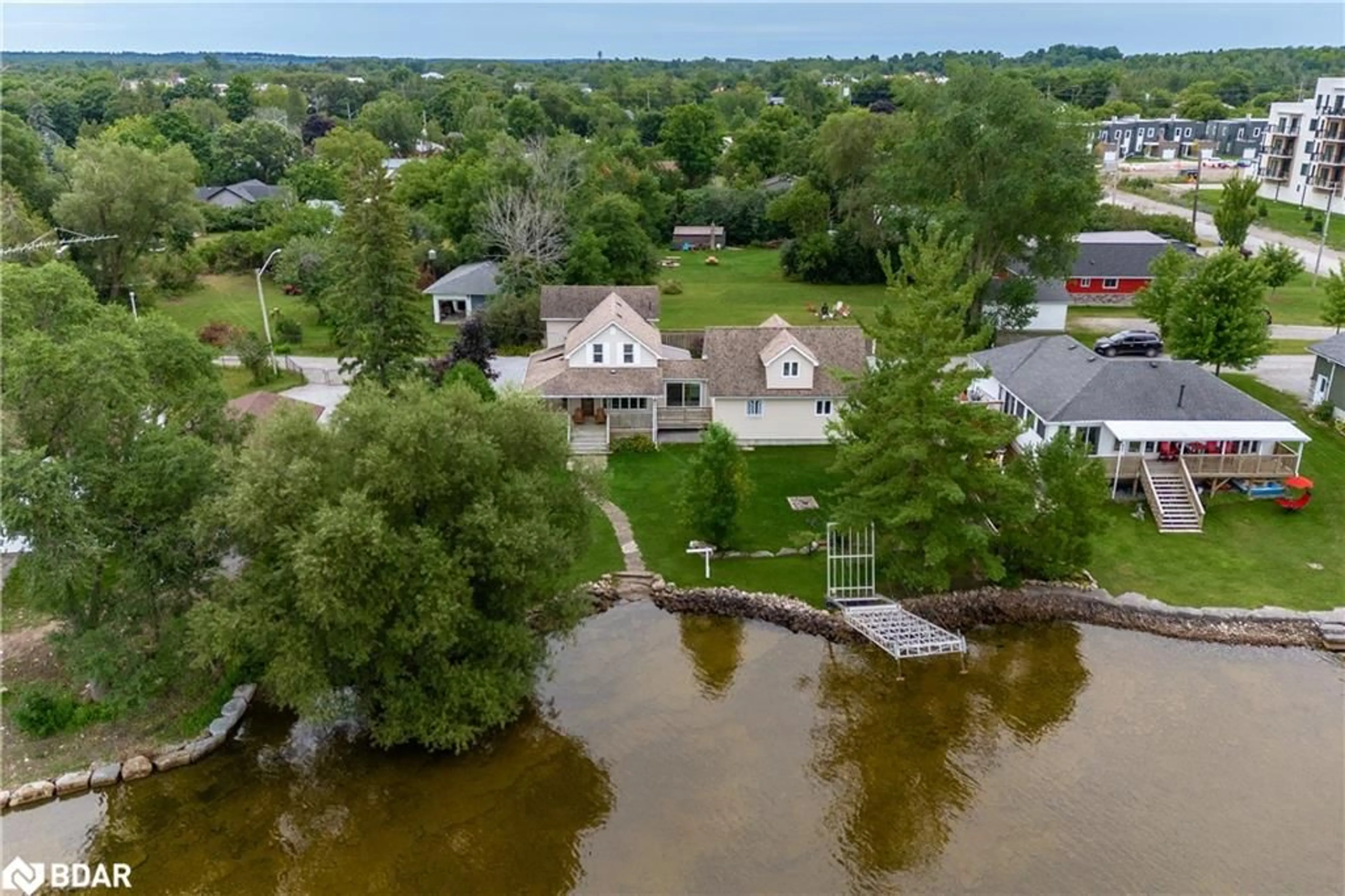 A pic from exterior of the house or condo, the view of lake or river for 66 West St, Fenelon Falls Ontario K0M 1N0