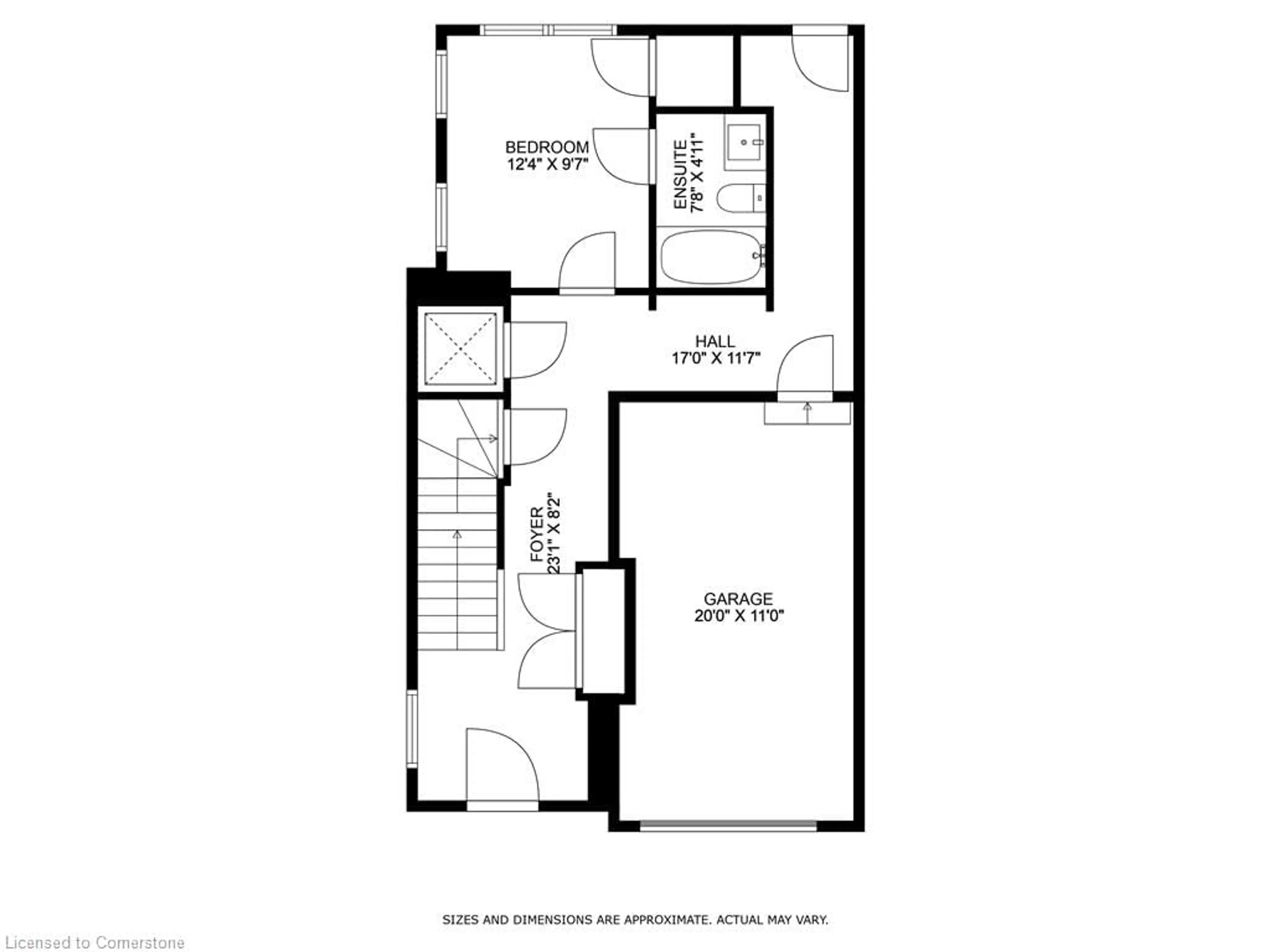 Floor plan for 11 Church St, Ancaster Ontario L9G 2Y6