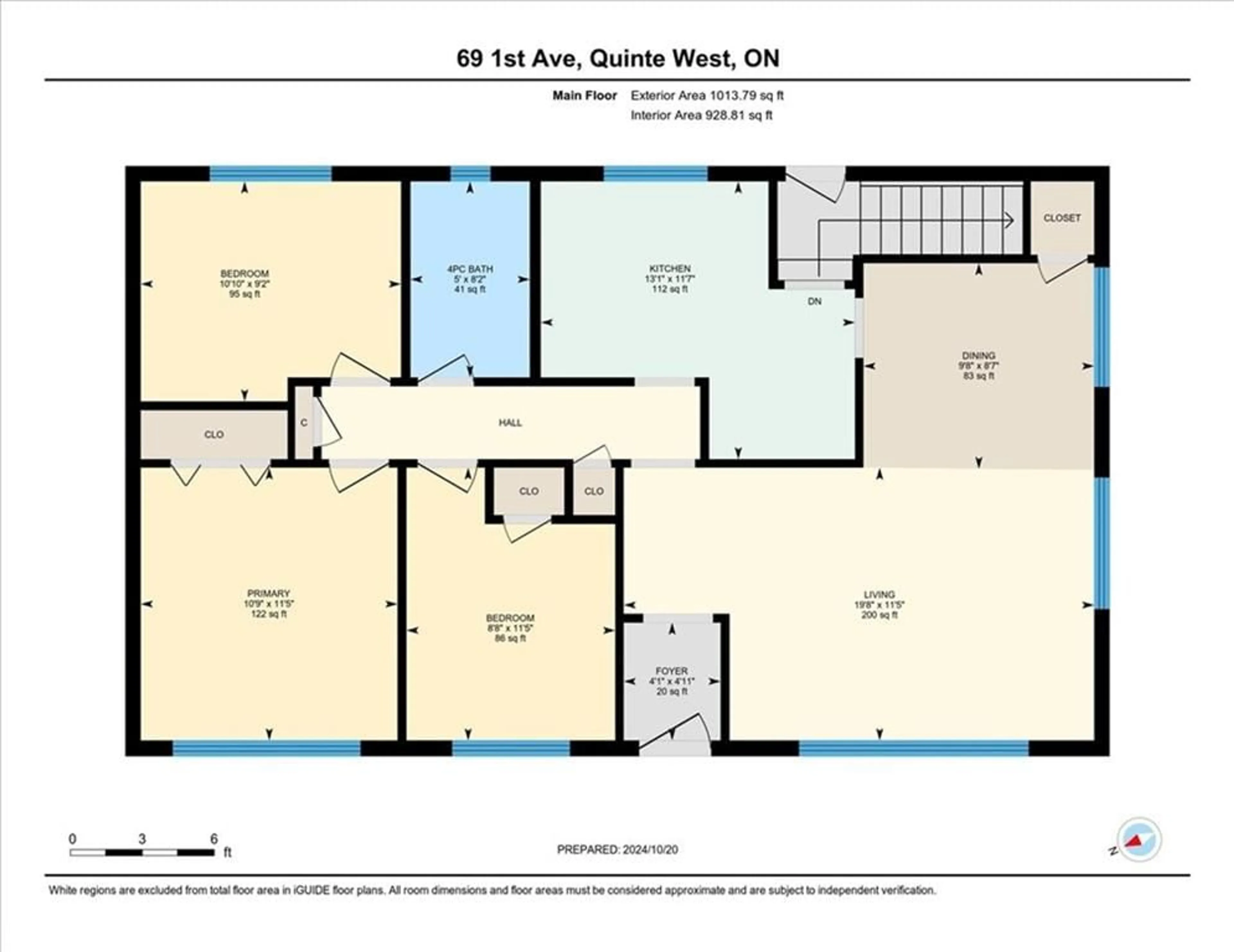 Floor plan for 69 First Ave, Trenton Ontario K8V 4C2