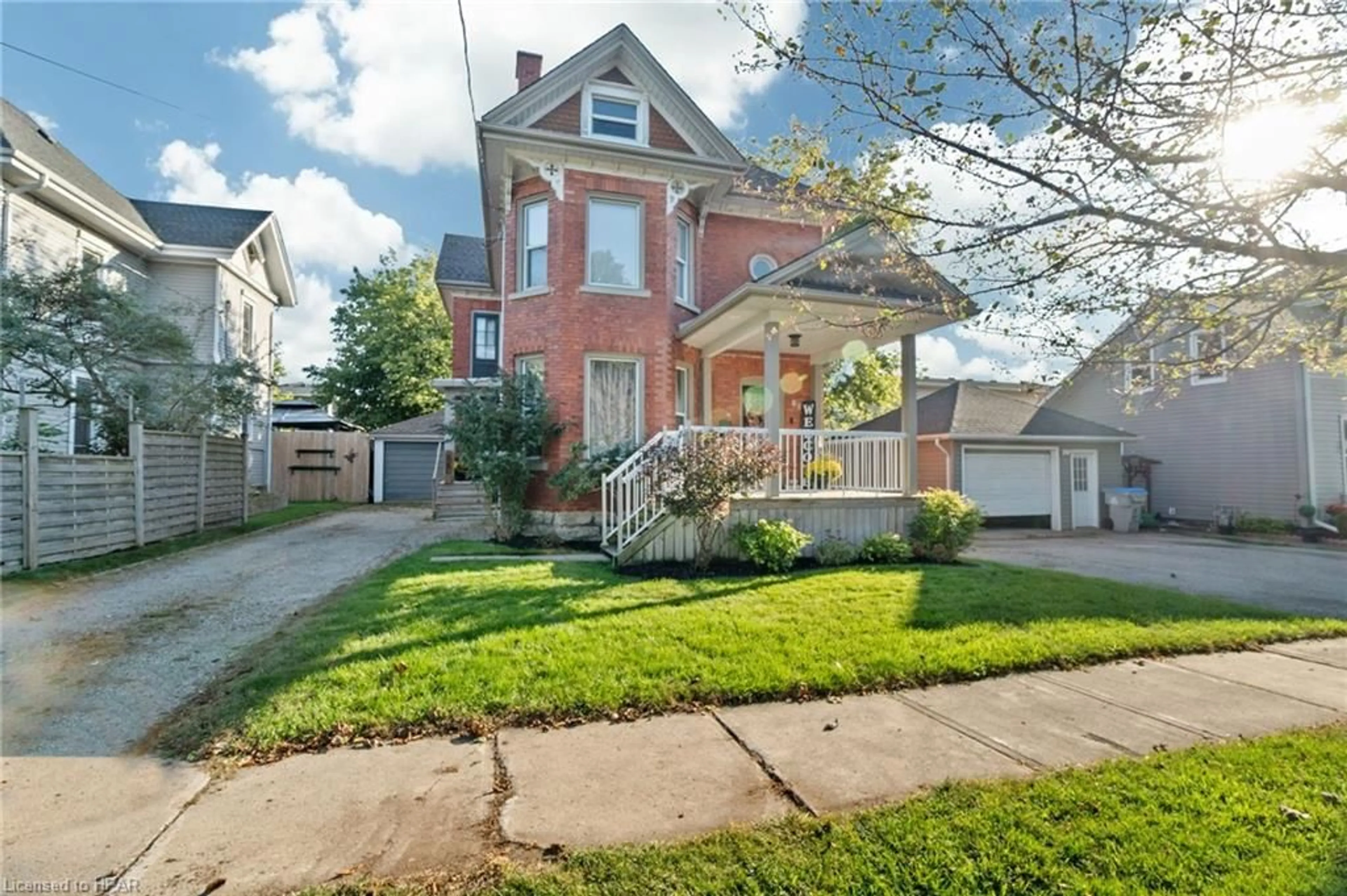 Frontside or backside of a home, the street view for 88 St David St, Goderich Ontario N7A 1L6