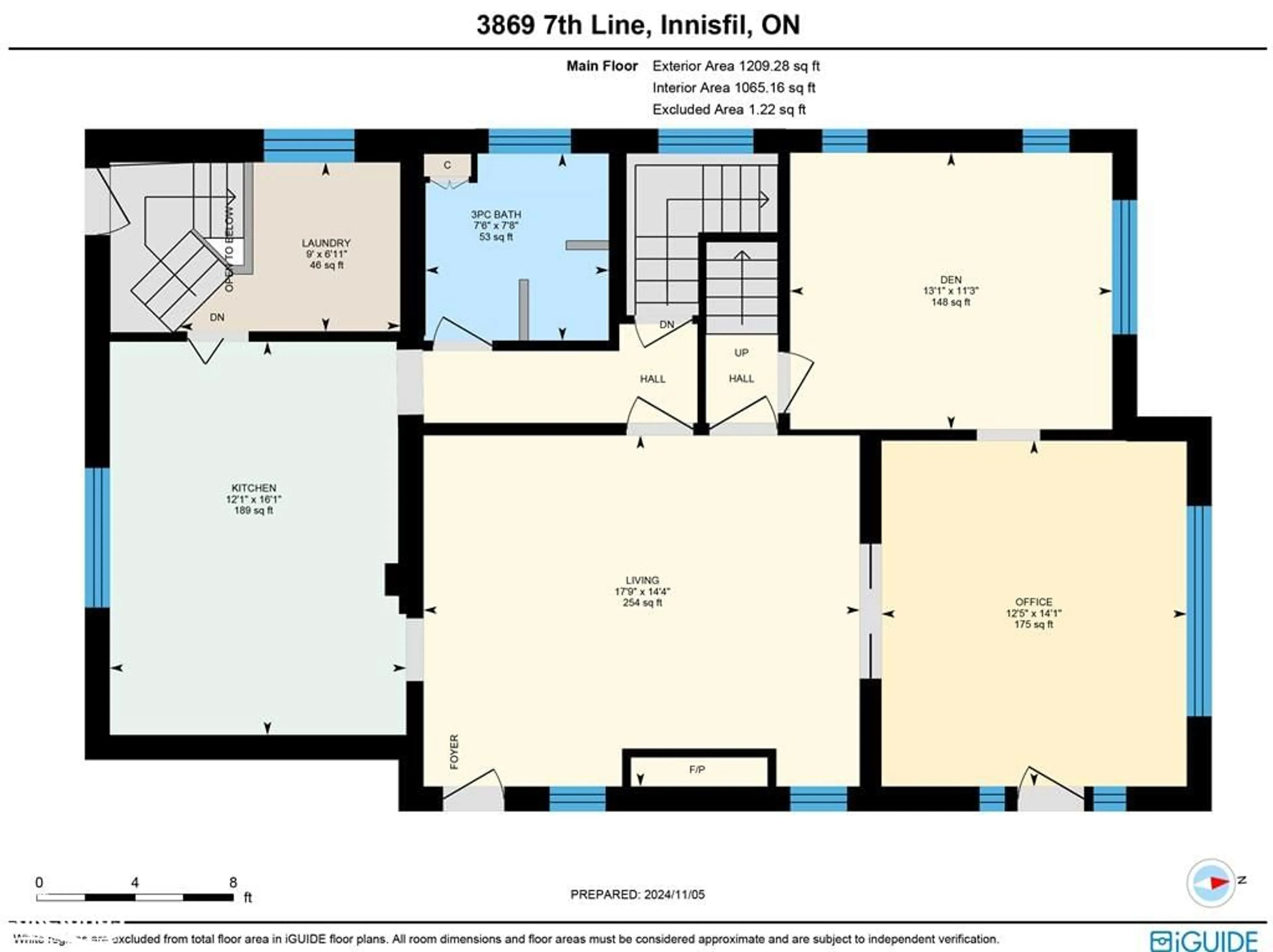 Floor plan for 3869 7th Line, Innisfil Ontario L9S 3M4