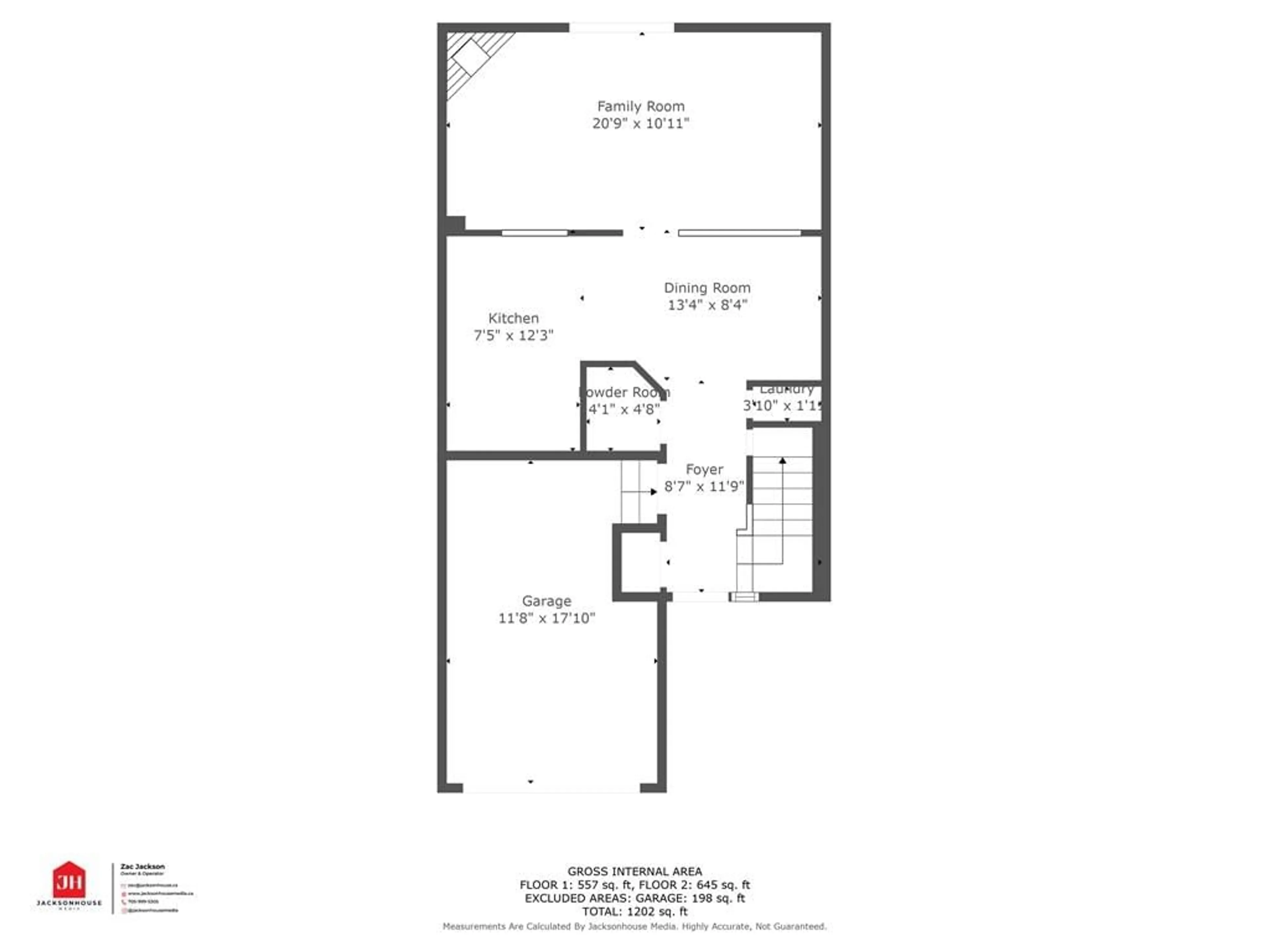 Floor plan for 304 Thomas St #4, Stayner Ontario L0M 1S0