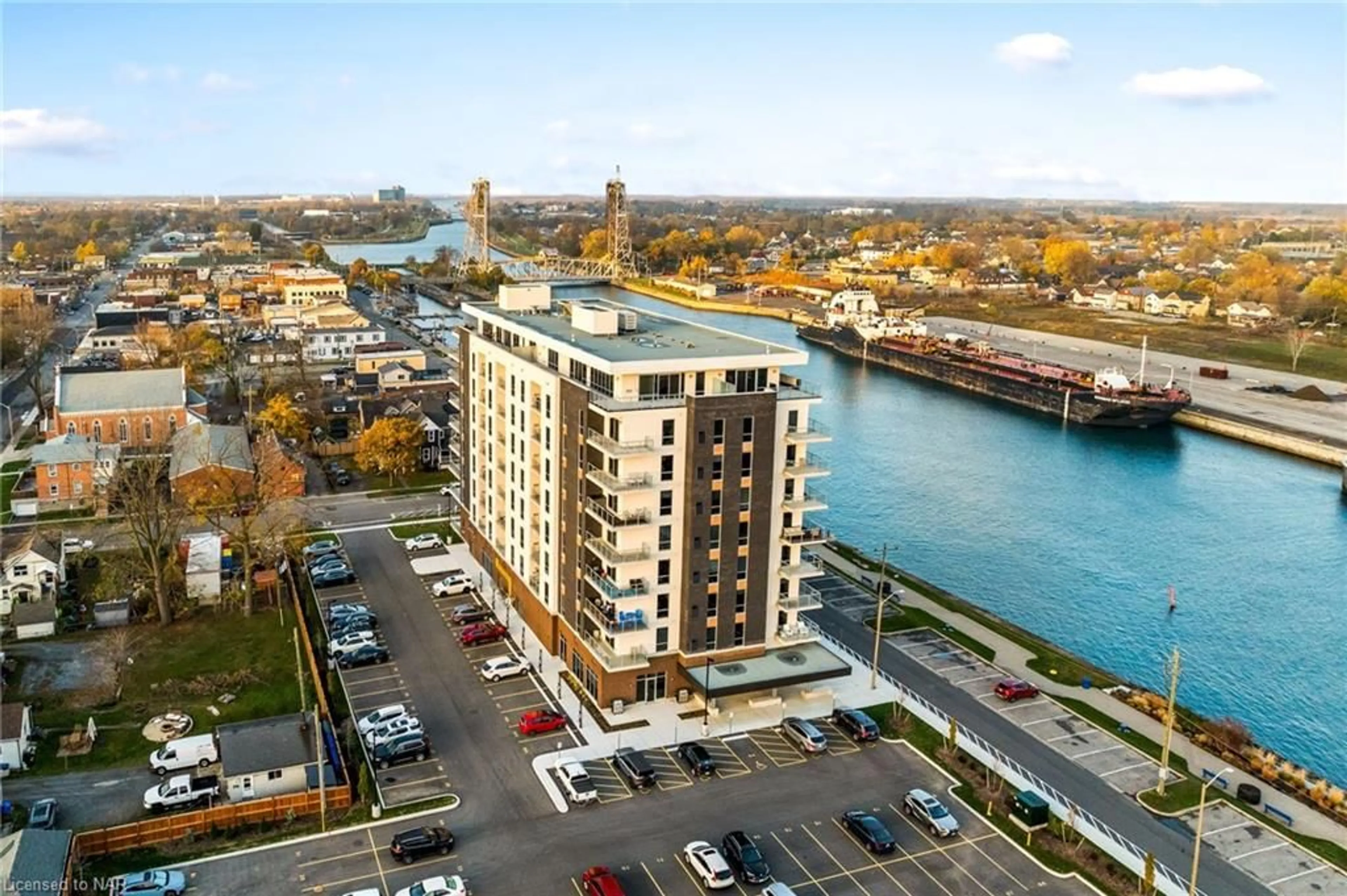 A pic from exterior of the house or condo, the front or back of building for 118 West St #502, Port Colborne Ontario L3K 4C9