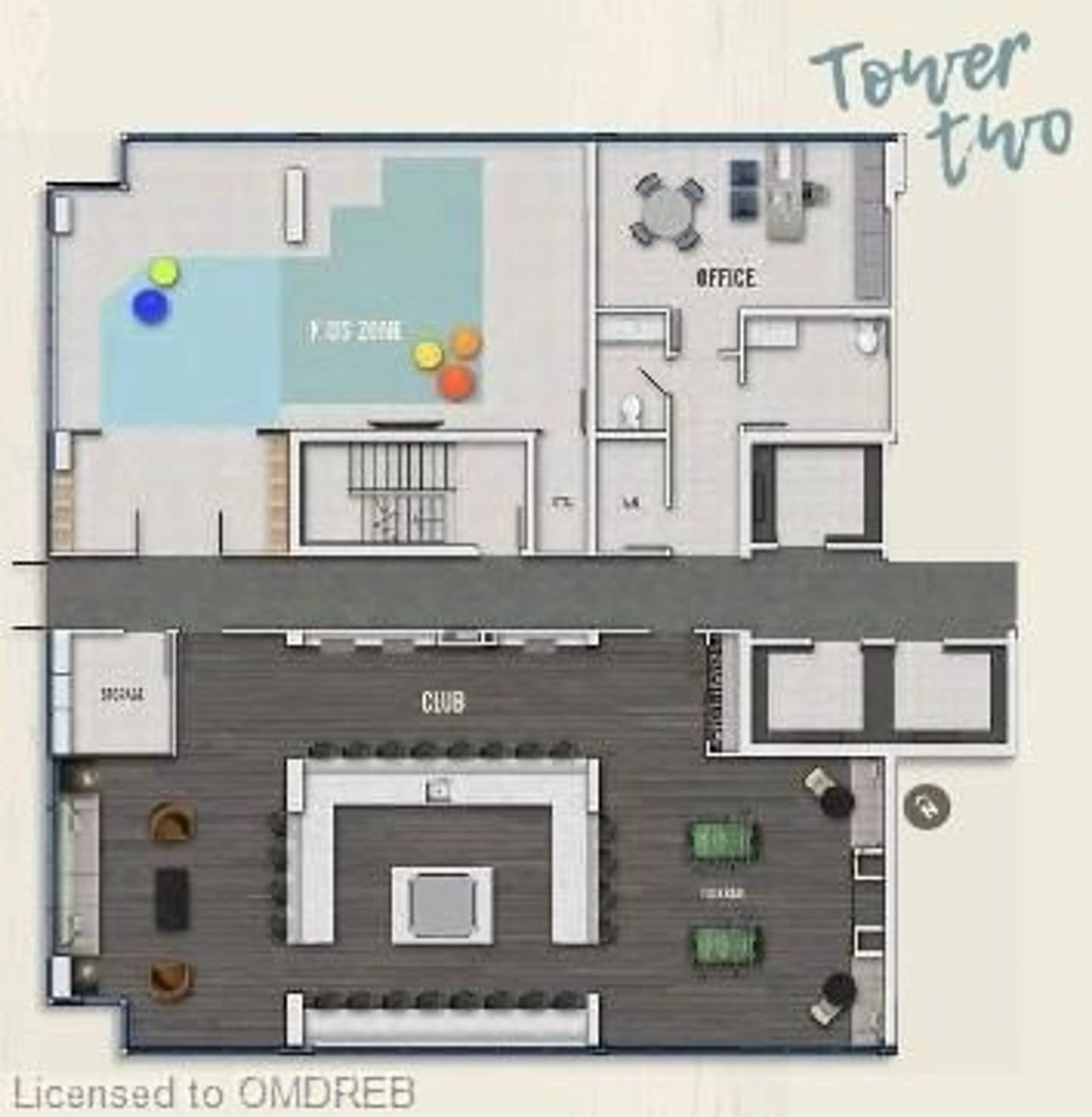 Floor plan for 297 Oak Walk Dr #807, Oakville Ontario L6H 3R6