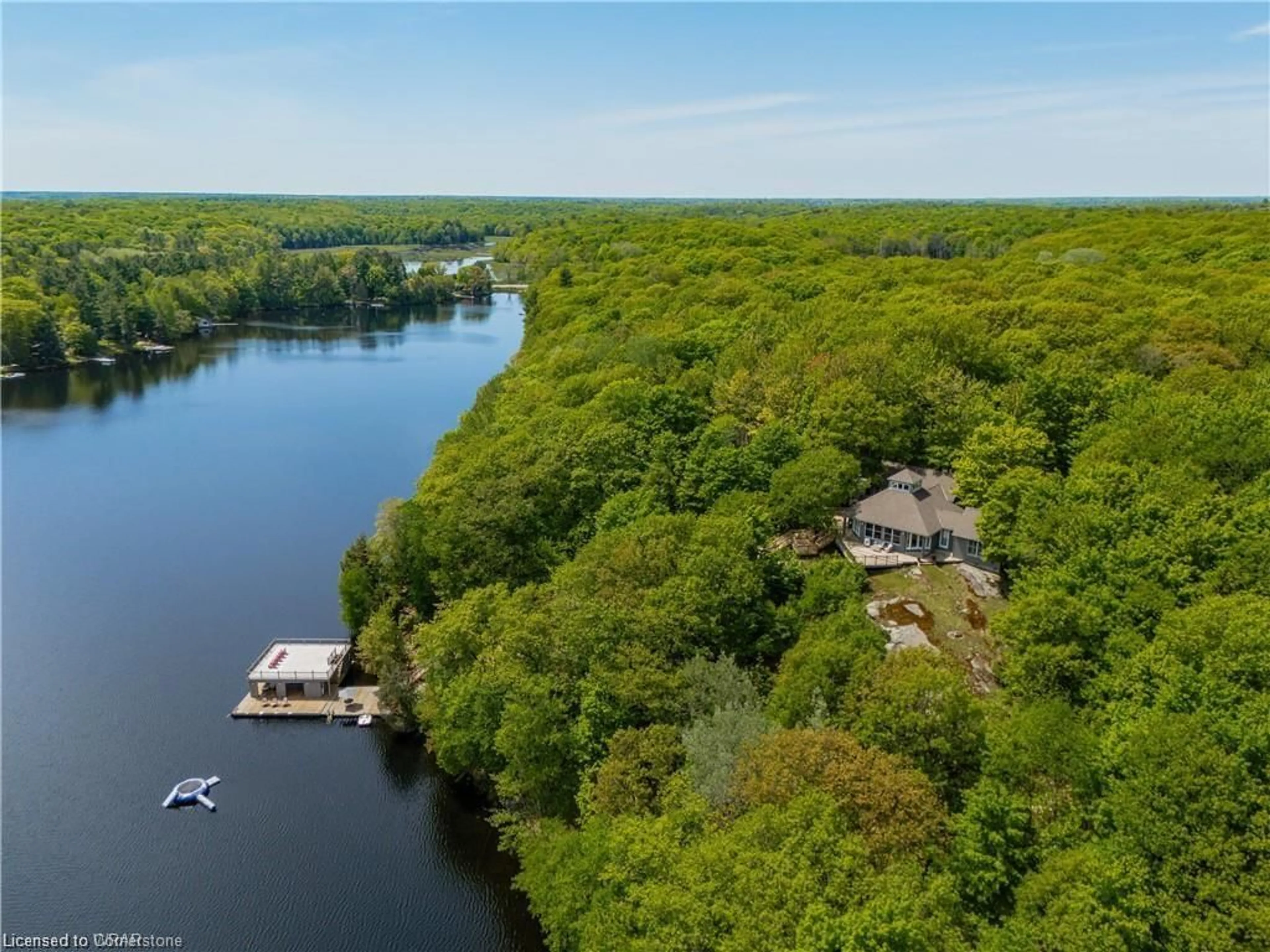 A pic from exterior of the house or condo, the view of lake or river for 1010 North Dr, Port Carling Ontario P0B 1G0