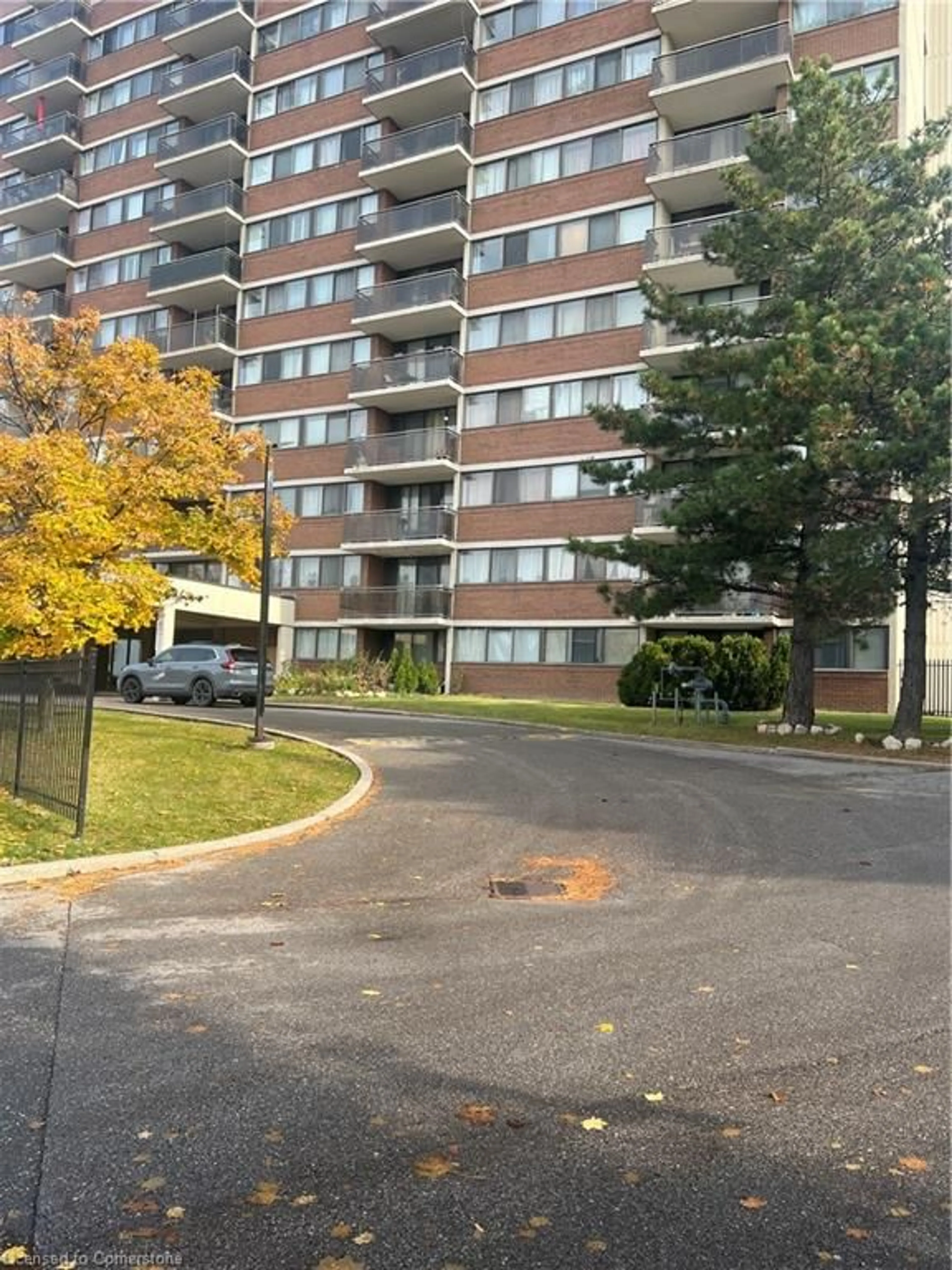 A pic from exterior of the house or condo, the street view for 99 Blackwell Ave #1205, Toronto Ontario M1B 3R5